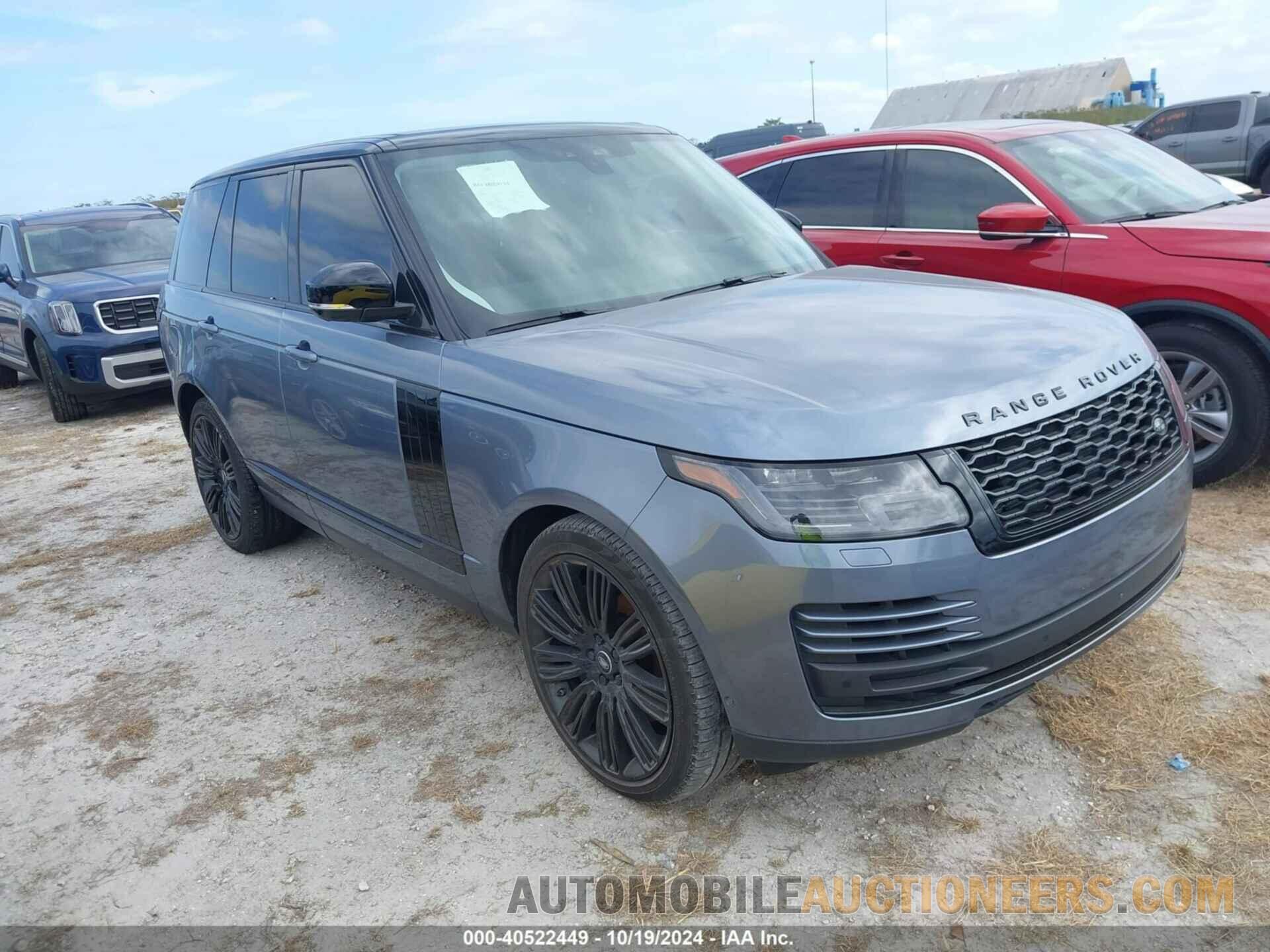 SALGS2RE3KA538328 LAND ROVER RANGE ROVER 2019