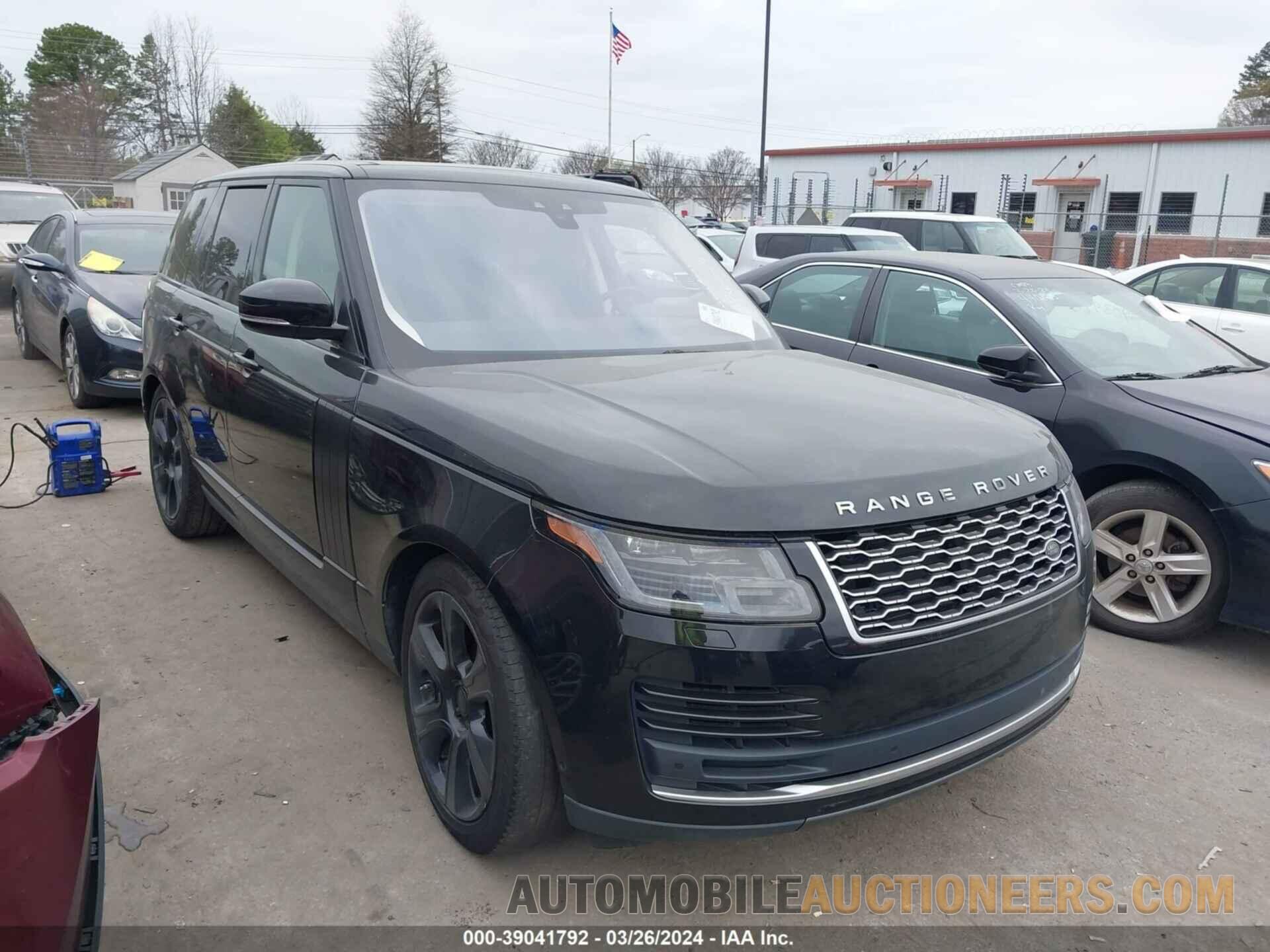 SALGS2RE4JA386624 LAND ROVER RANGE ROVER 2018