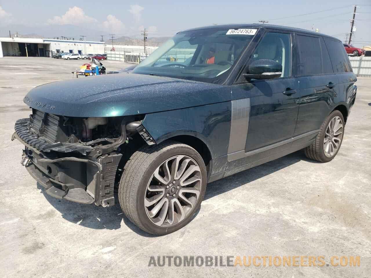 SALGS2RE5JA389287 LAND ROVER RANGEROVER 2018