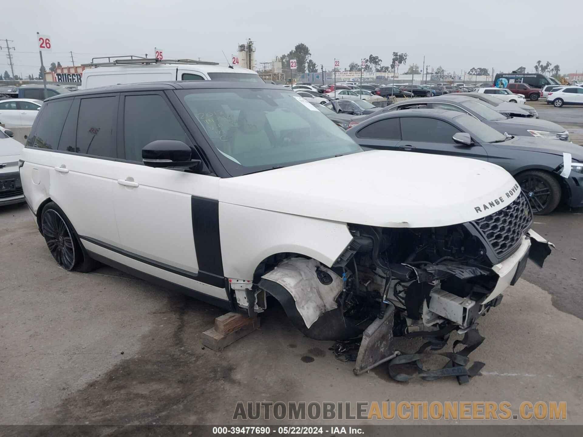 SALGS2RE5JA389497 LAND ROVER RANGE ROVER 2018