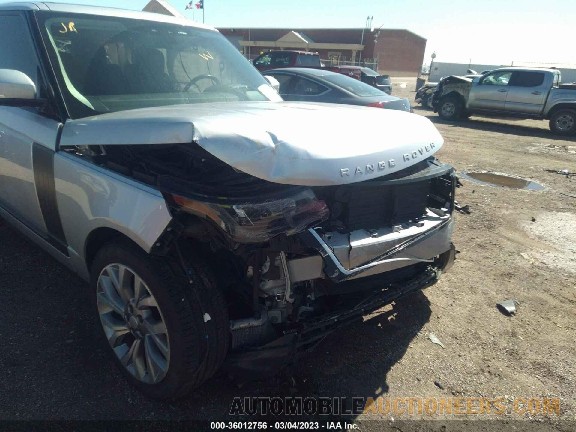 SALGS2RE7JA392868 LAND ROVER RANGE ROVER 2018