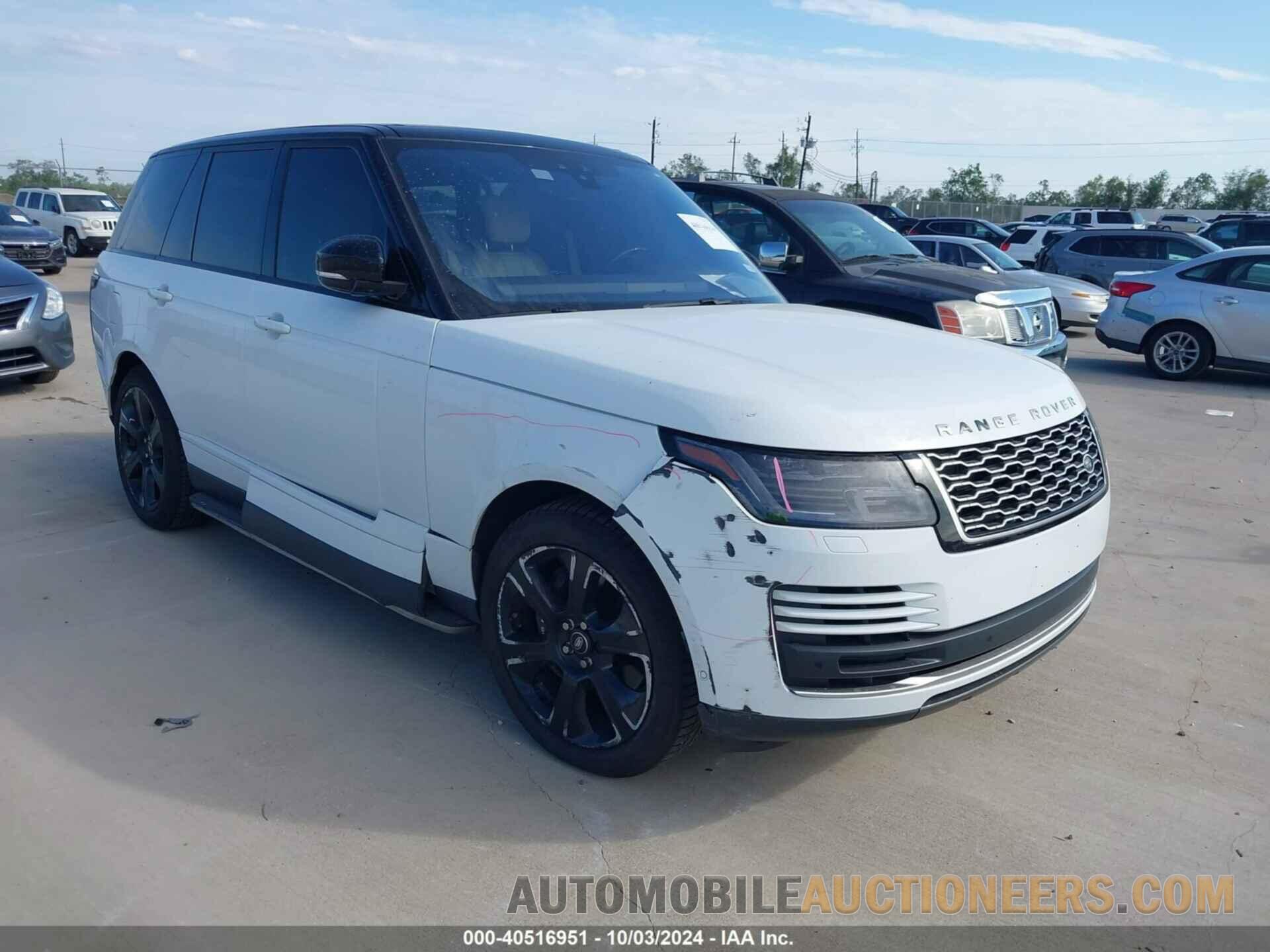 SALGS2RE7KA530586 LAND ROVER RANGE ROVER 2019