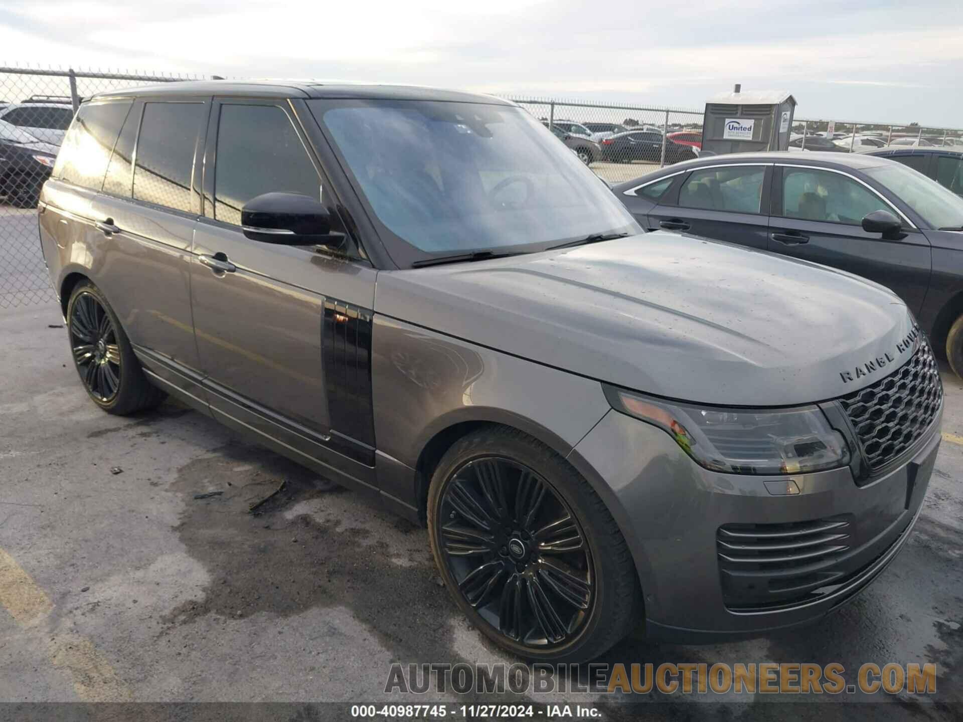 SALGS2RE8KA533996 LAND ROVER RANGE ROVER 2019