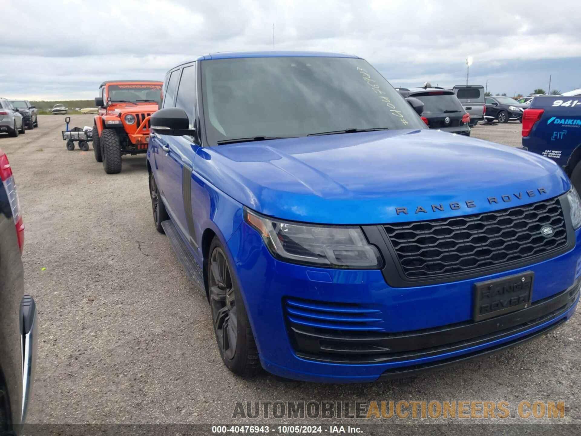 SALGS2REXKA563937 LAND ROVER RANGE ROVER 2019