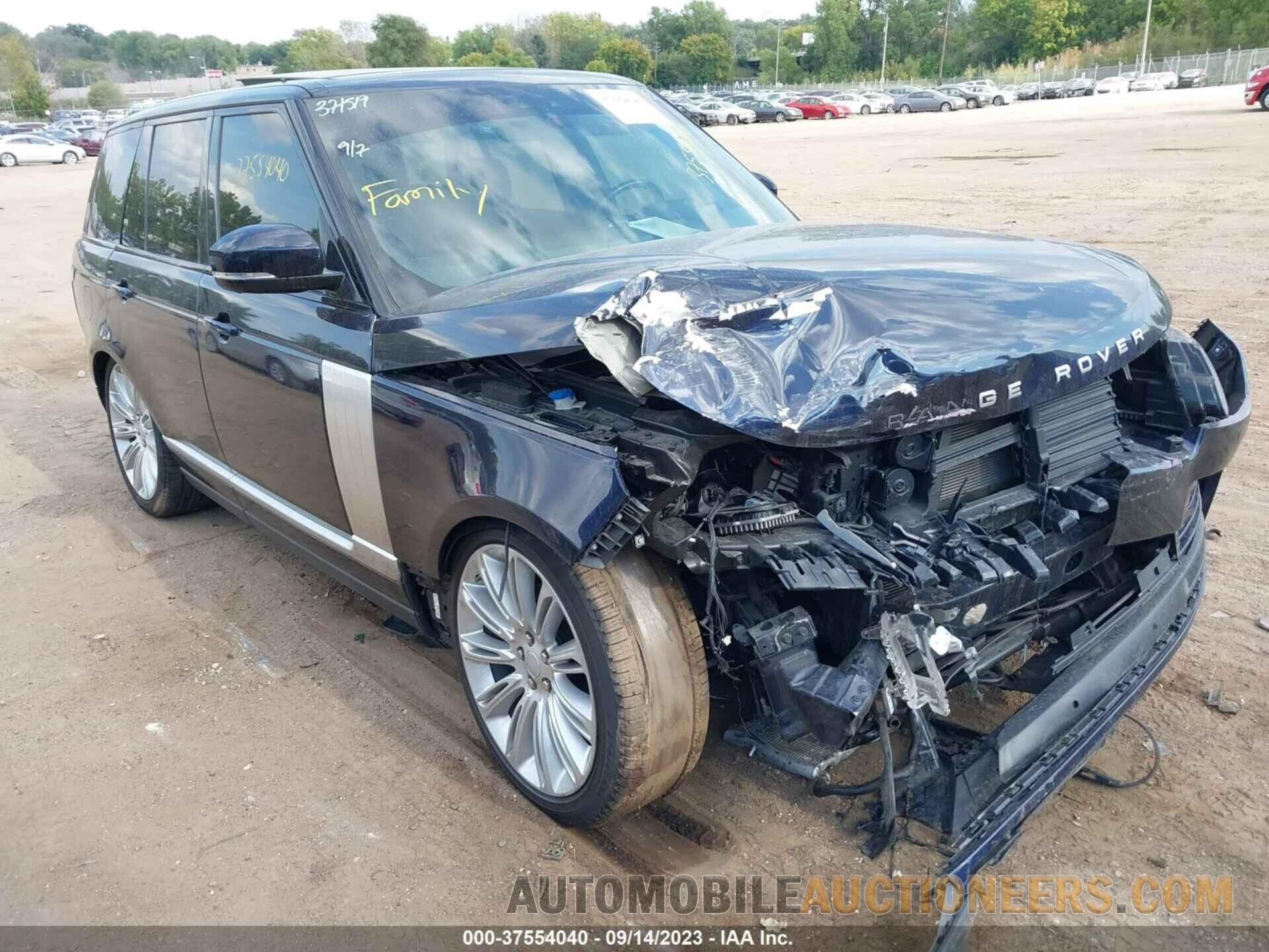 SALGS2RK0KA558123 LAND ROVER RANGE ROVER 2019