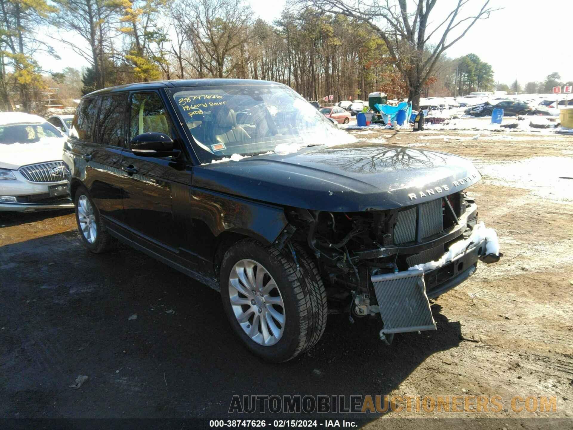 SALGS2RK8JA500081 LAND ROVER RANGE ROVER 2018