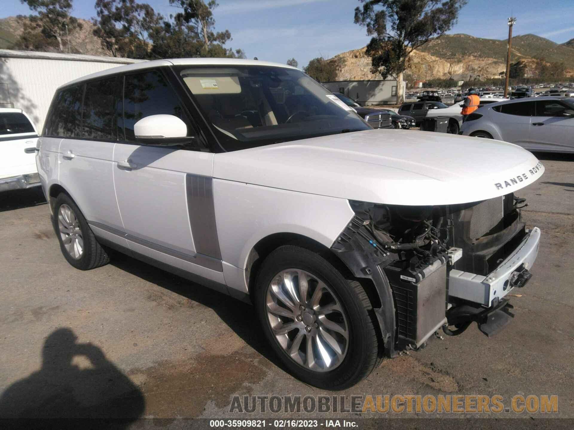 SALGS2RK8JA501456 LAND ROVER RANGE ROVER 2018