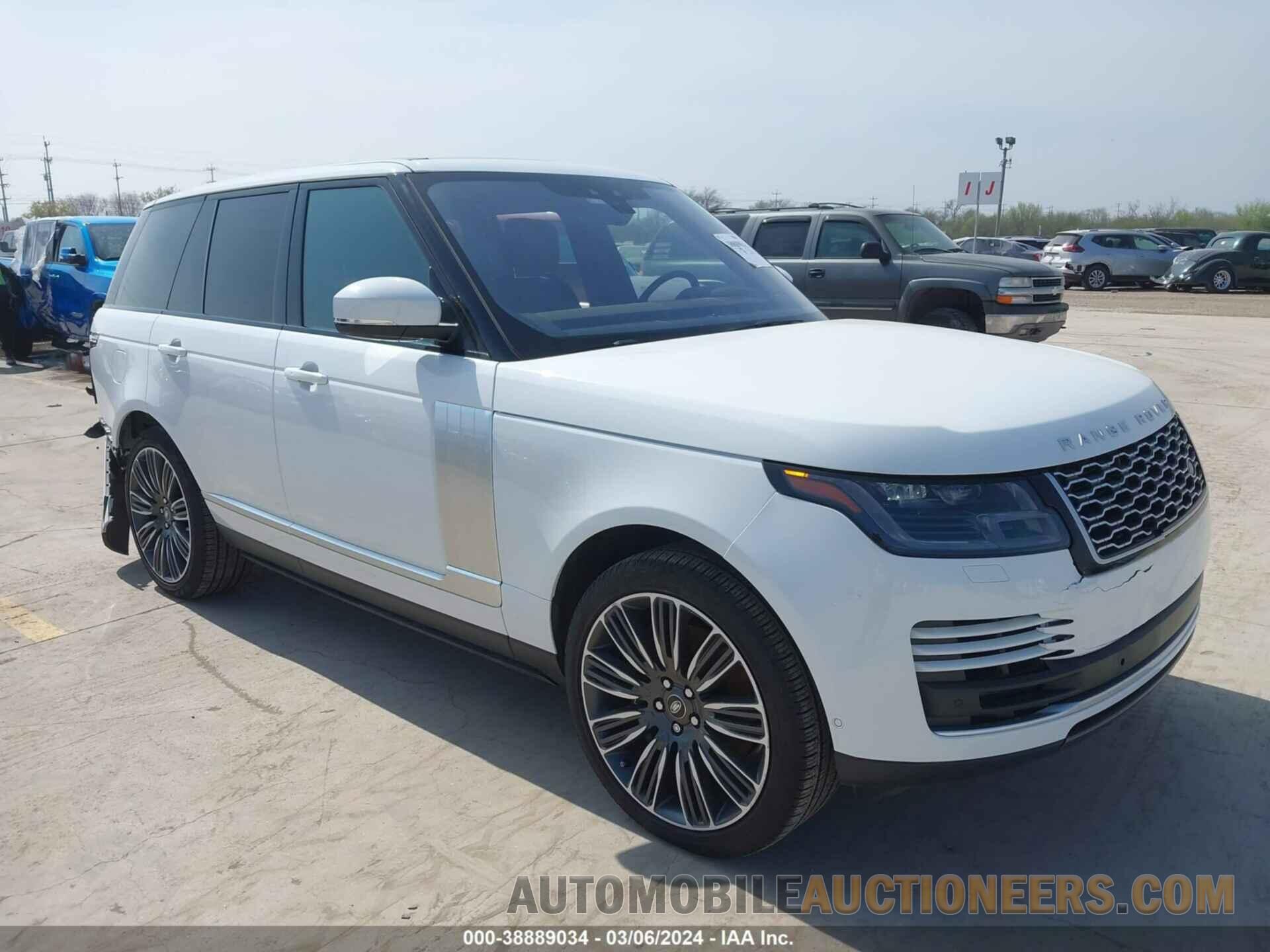 SALGS2RU1NA472521 LAND ROVER RANGE ROVER 2022