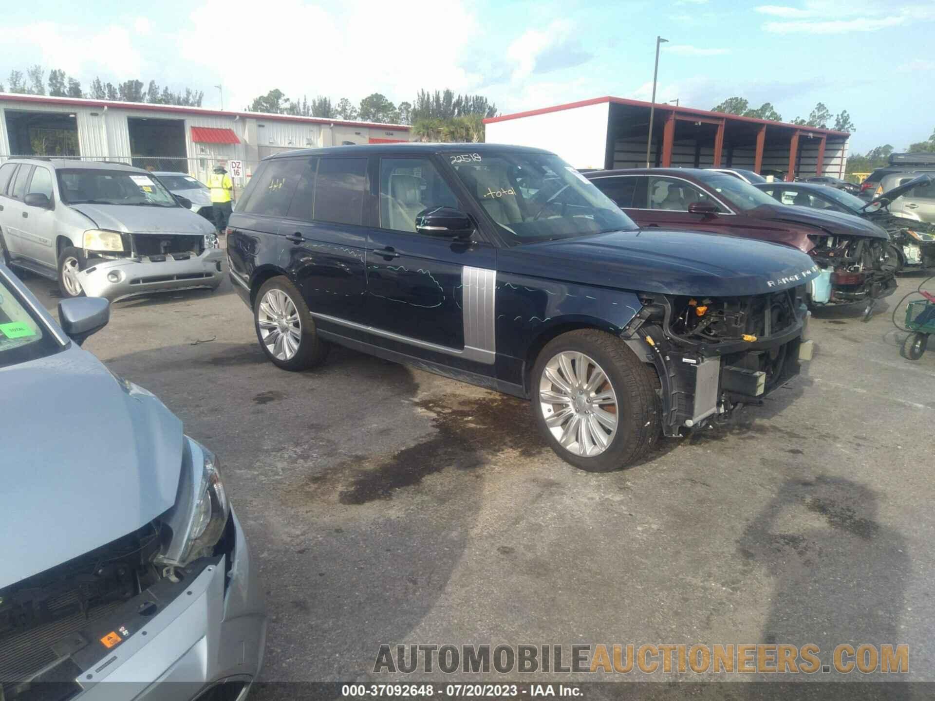 SALGS2RU3LA401298 LAND ROVER RANGE ROVER 2020