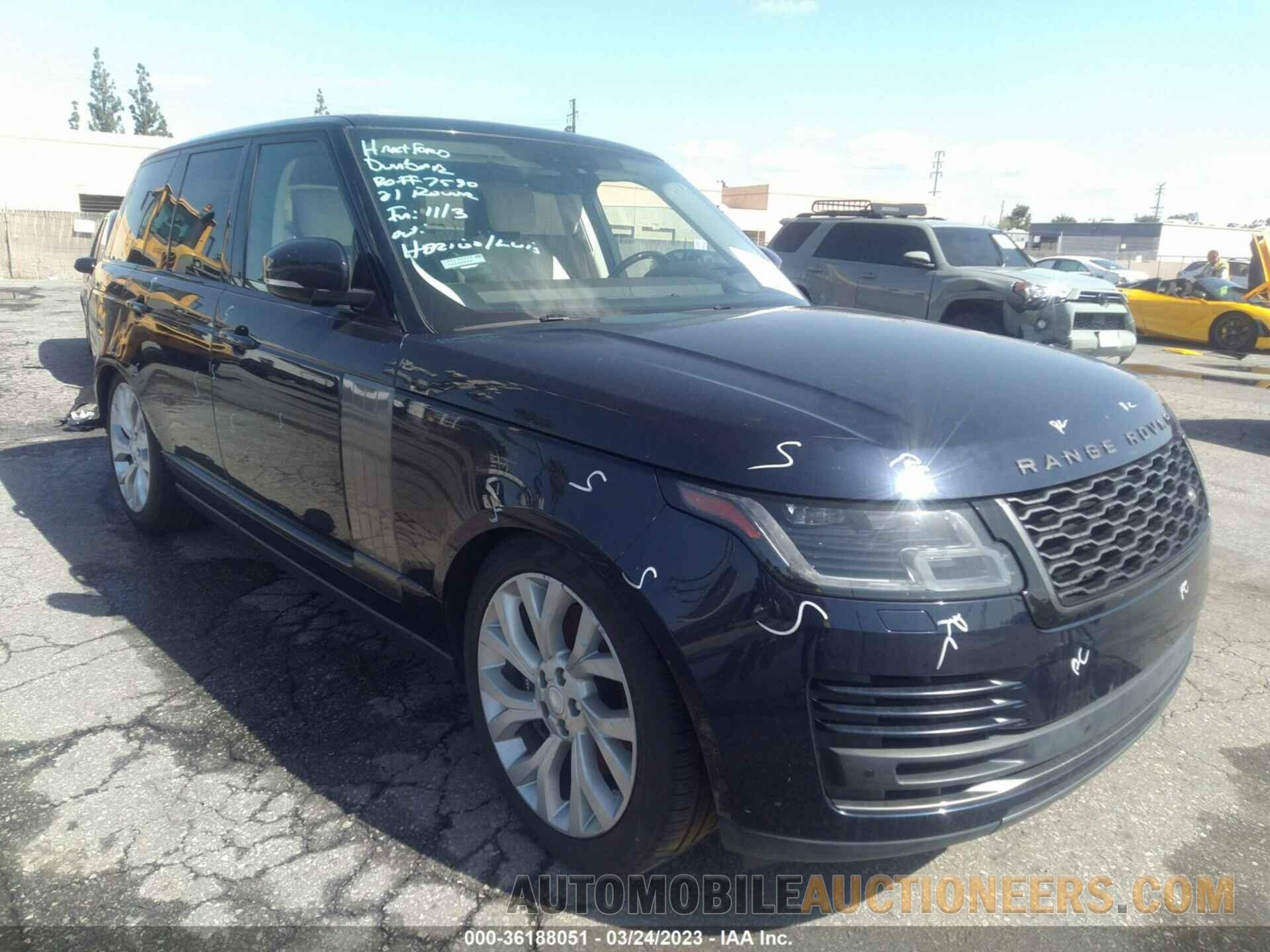 SALGS2RU3MA421021 LAND ROVER RANGE ROVER 2021