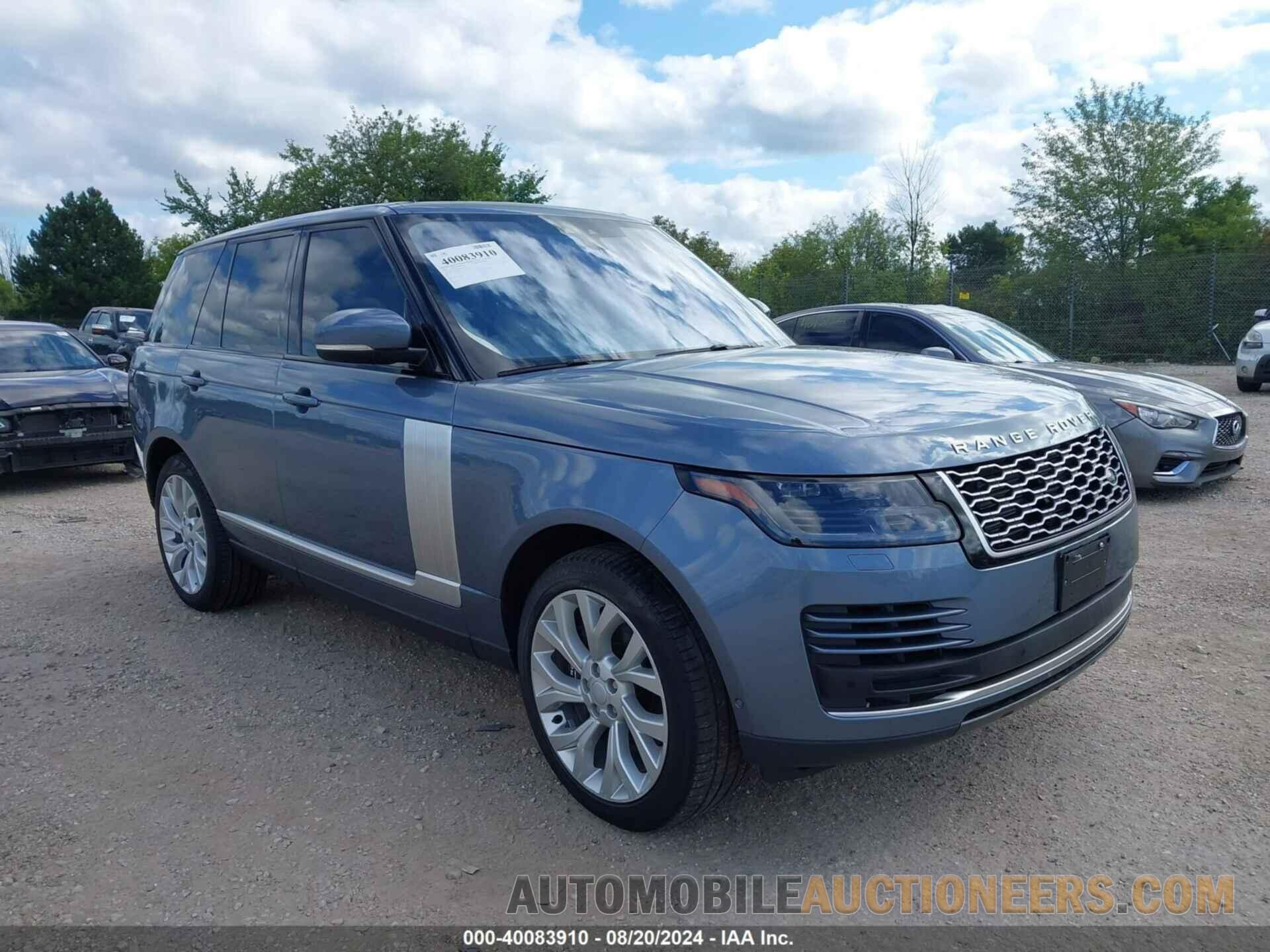 SALGS2RU4NA462209 LAND ROVER RANGE ROVER 2022