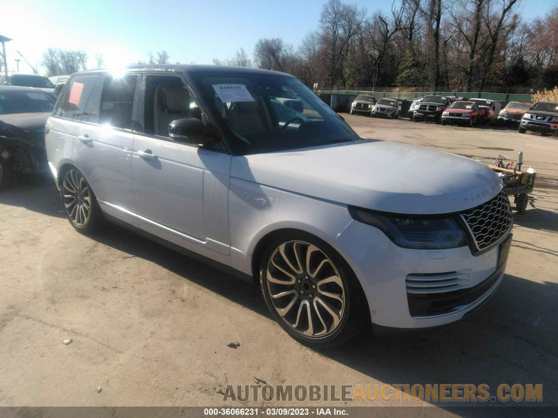 SALGS2RU5LA597910 LAND ROVER RANGE ROVER 2020