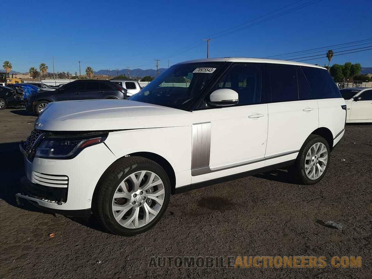 SALGS2RU5MA423031 LAND ROVER RANGEROVER 2021