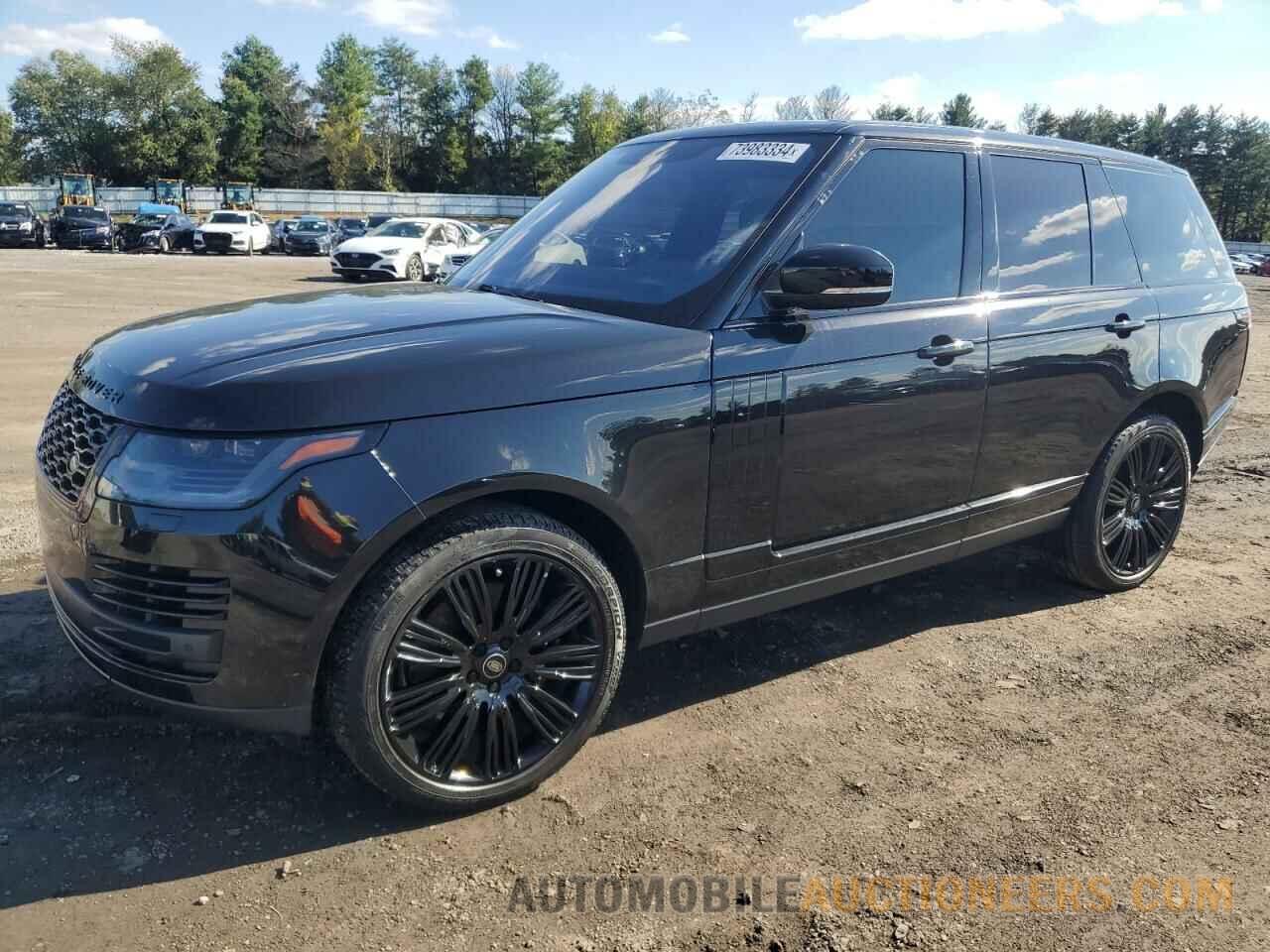 SALGS2RU6NA461420 LAND ROVER RANGEROVER 2022