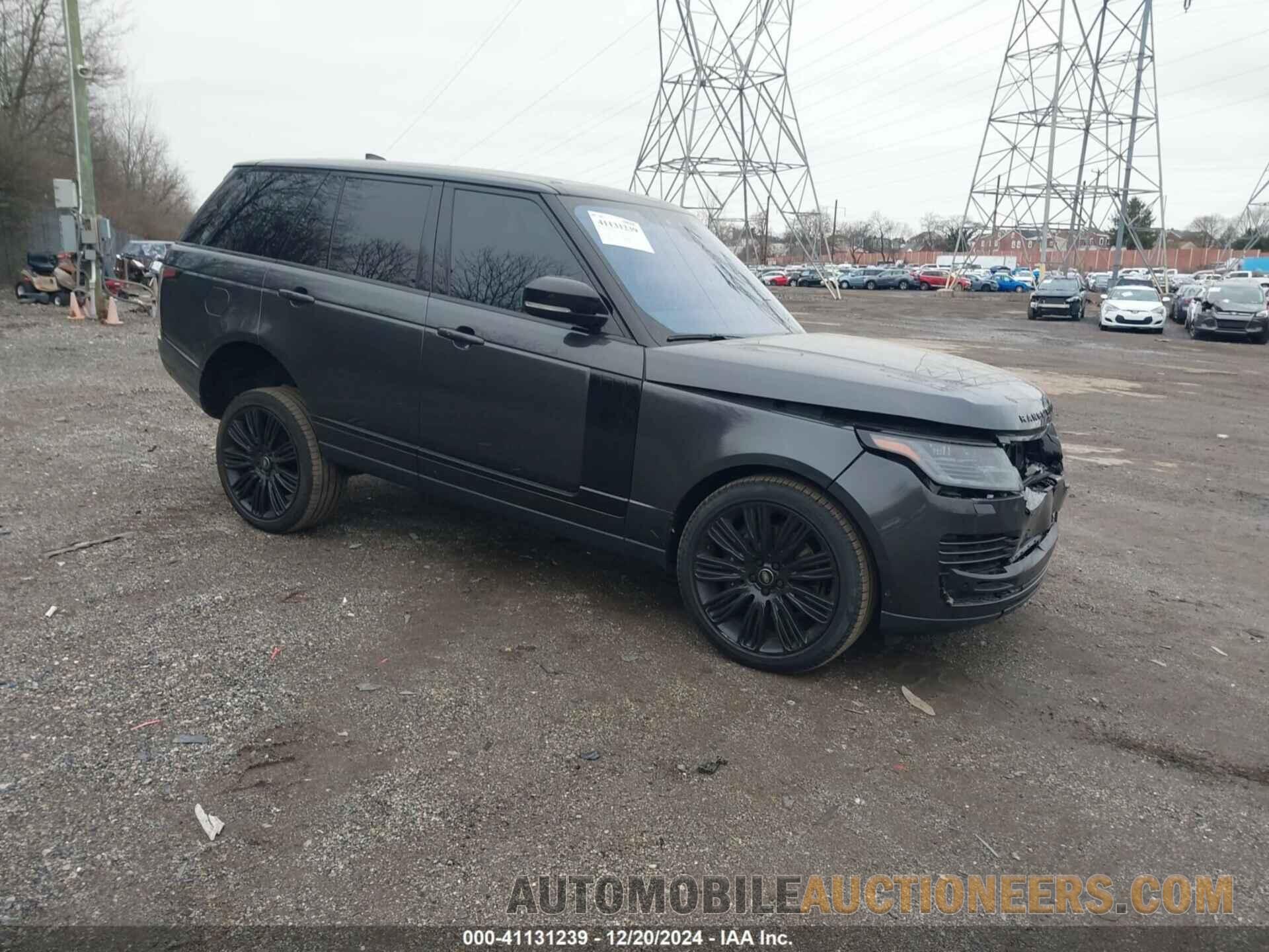 SALGS2RU7NA464195 LAND ROVER RANGE ROVER 2022