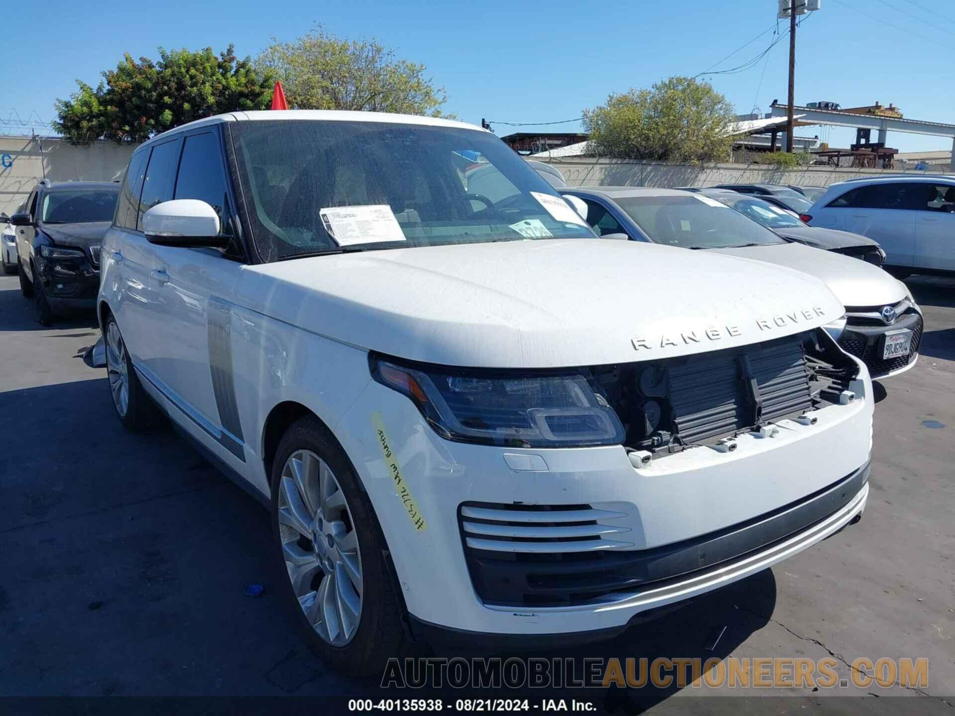 SALGS2RU8MA434282 LAND ROVER RANGE ROVER 2021