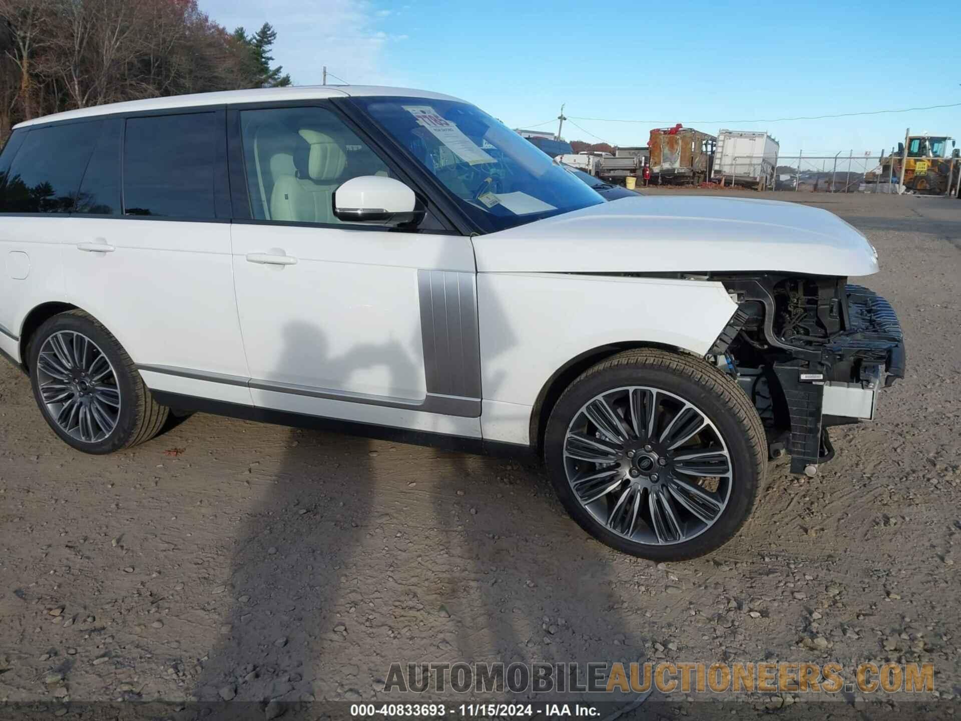 SALGS2RU9NA464652 LAND ROVER RANGE ROVER 2022