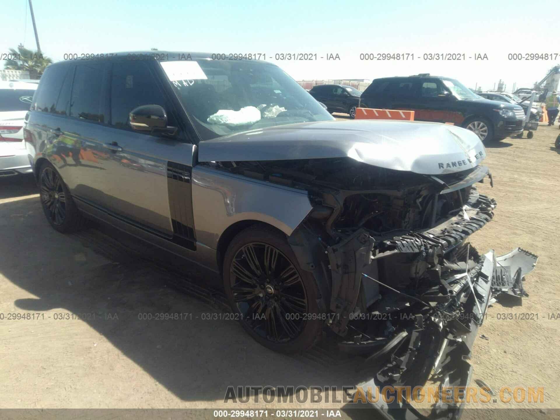 SALGS2SE2LA570215 LAND ROVER RANGE ROVER 2020