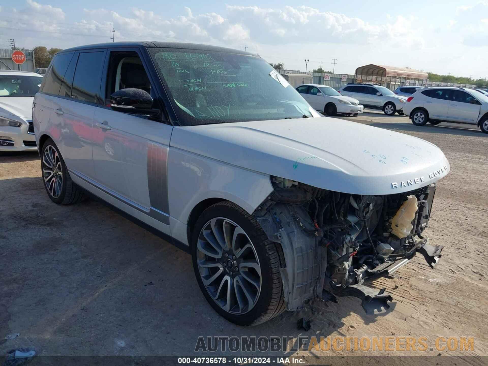 SALGS2SE4LA589347 LAND ROVER RANGE ROVER 2020