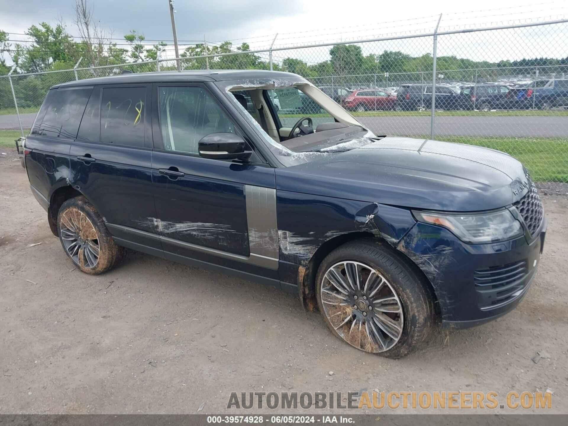 SALGS2SE4NA468997 LAND ROVER RANGE ROVER 2022