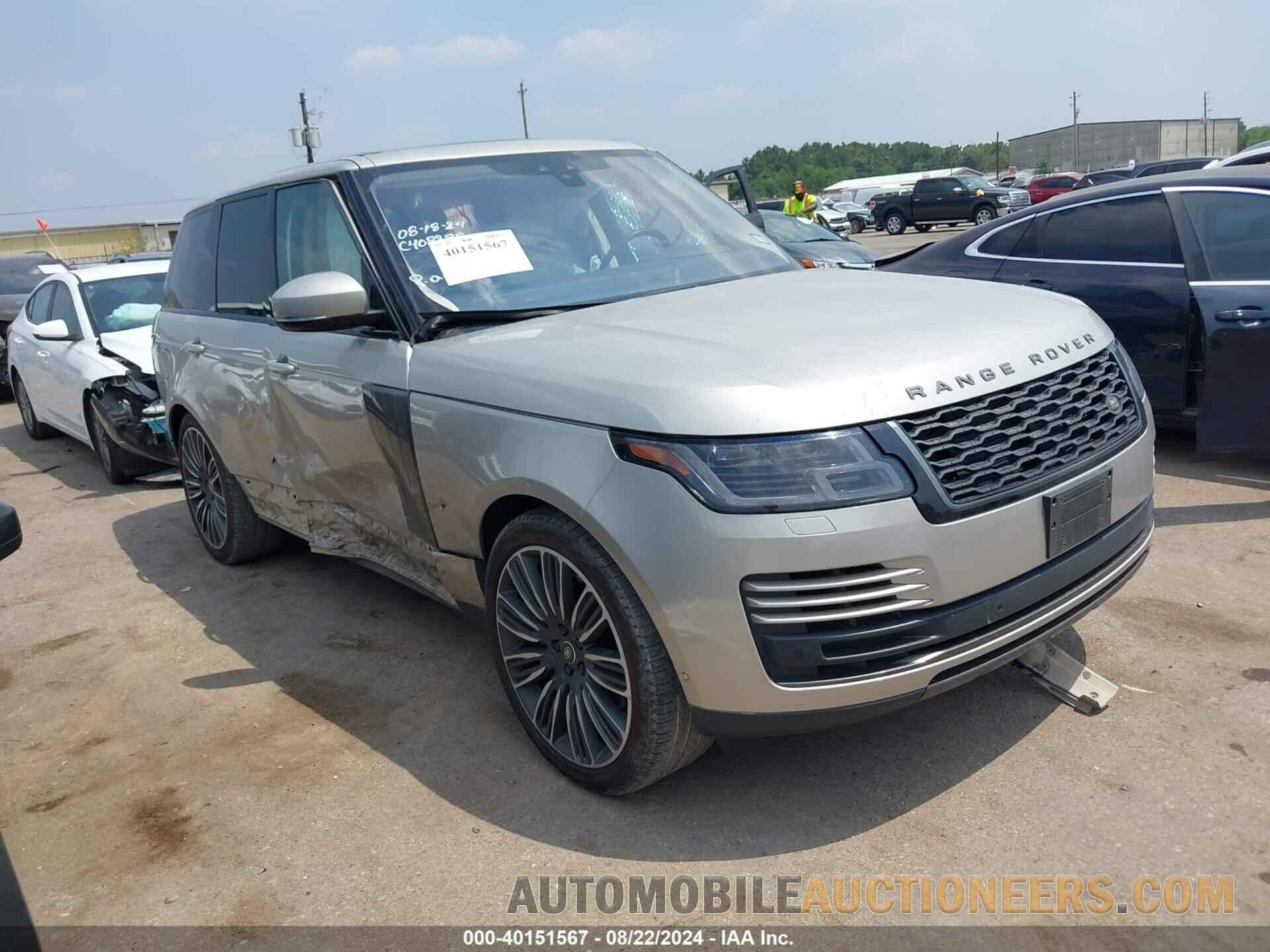 SALGS2SE6LA589642 LAND ROVER RANGE ROVER 2020