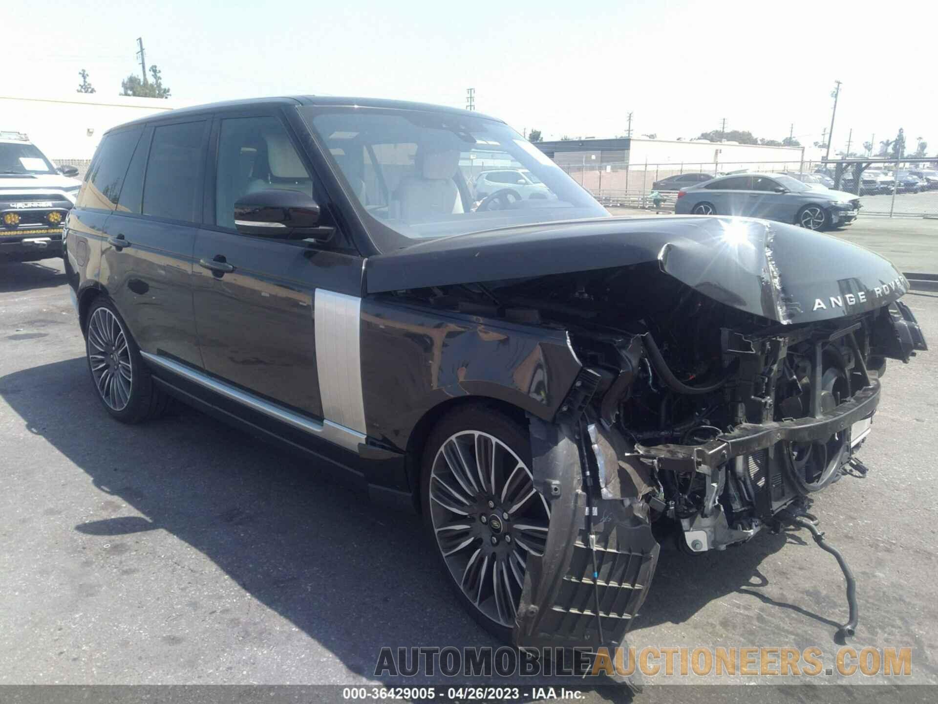 SALGS2SE8NA470185 LAND ROVER RANGE ROVER 2022