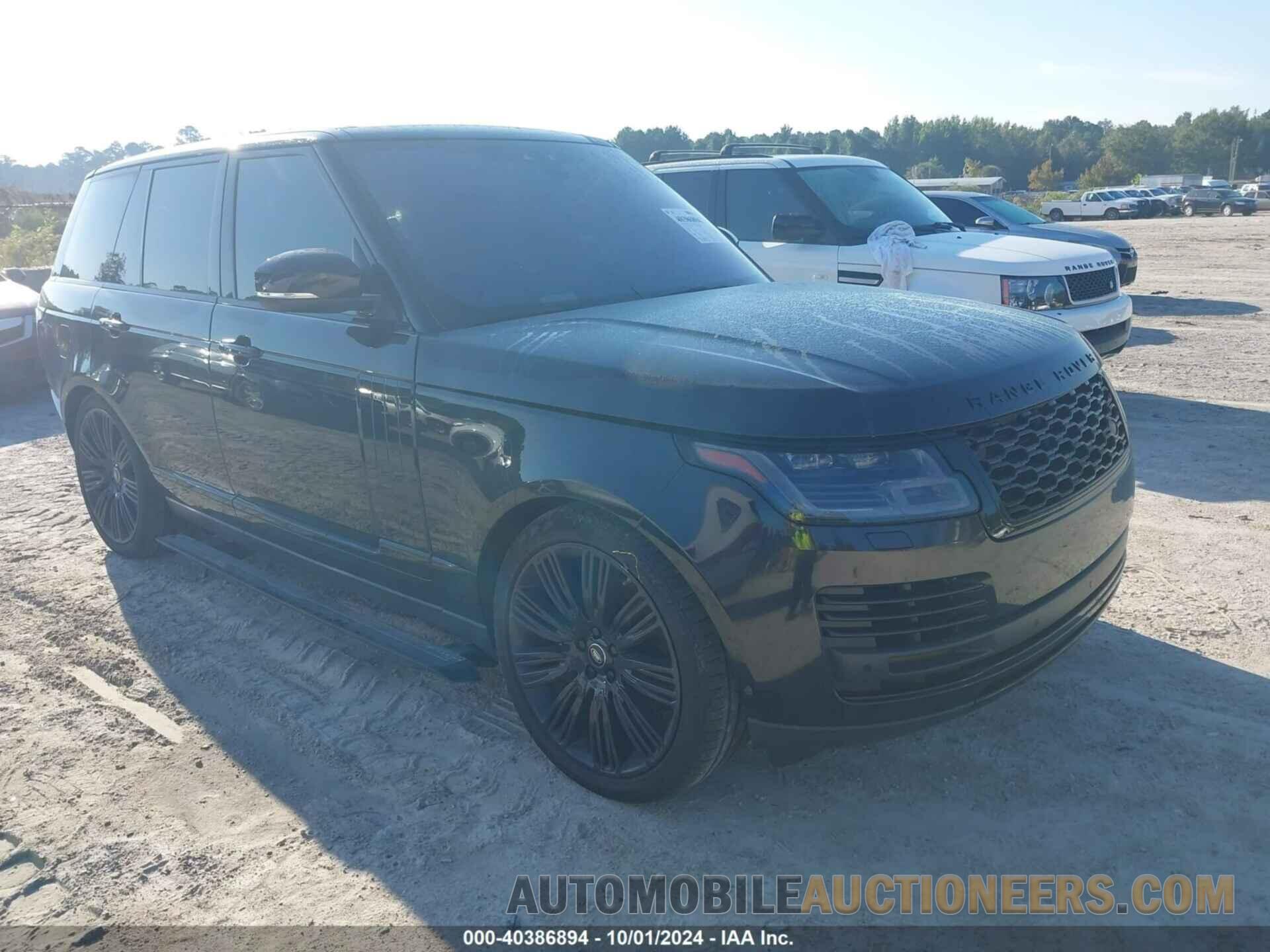 SALGS2SE9LA569787 LAND ROVER RANGE ROVER 2020