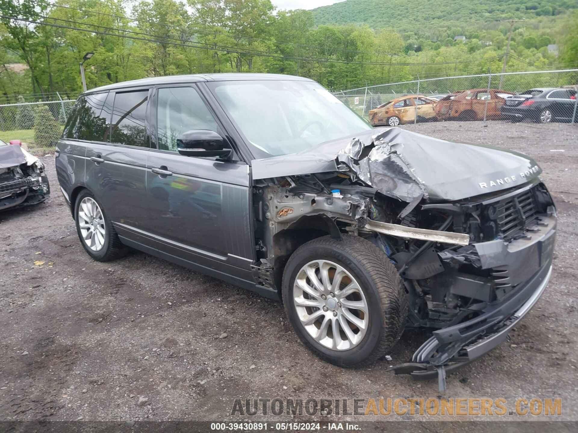 SALGS2SV1JA392214 LAND ROVER RANGE ROVER 2018