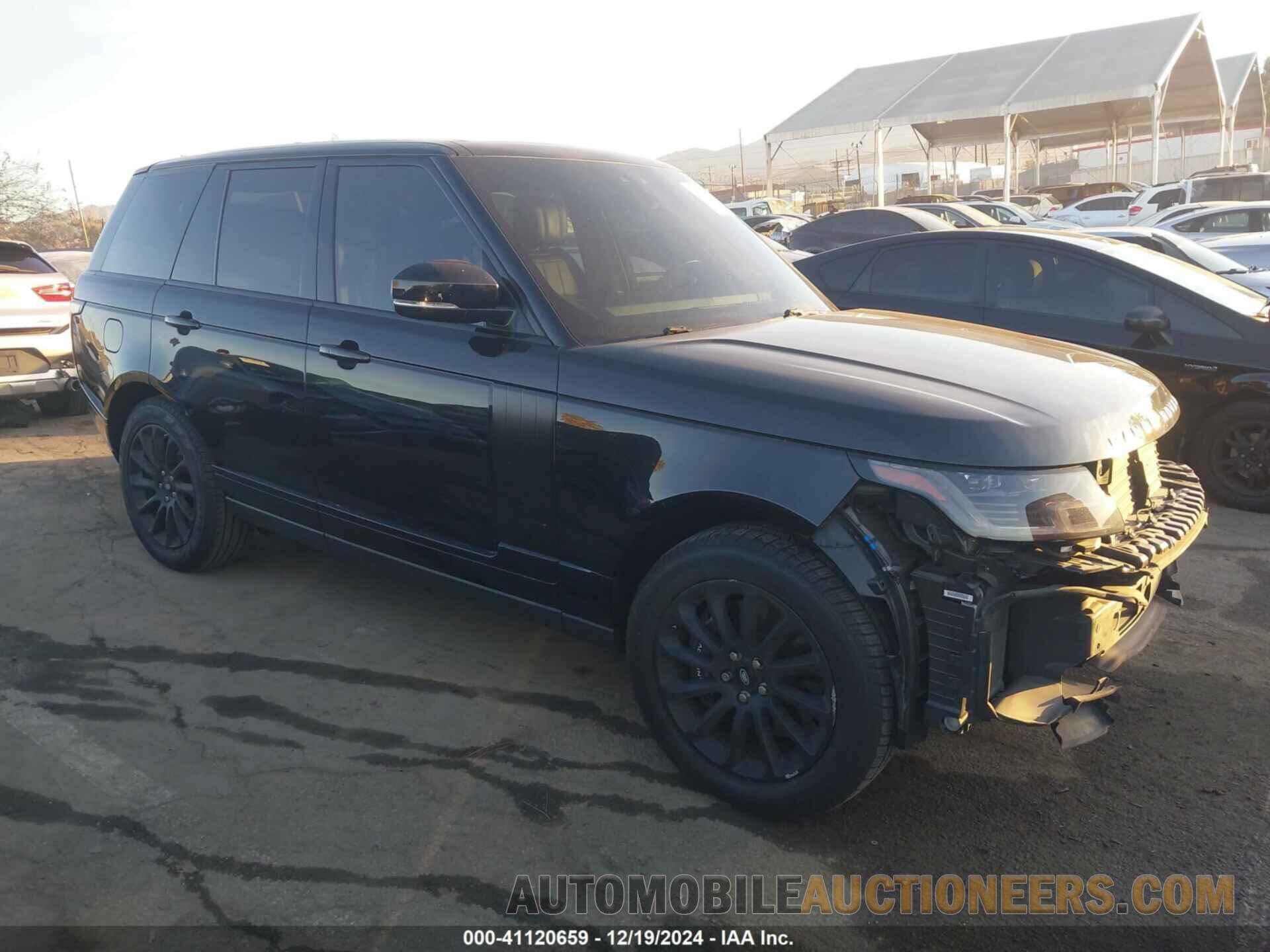 SALGS2SV2JA500260 LAND ROVER RANGE ROVER 2018