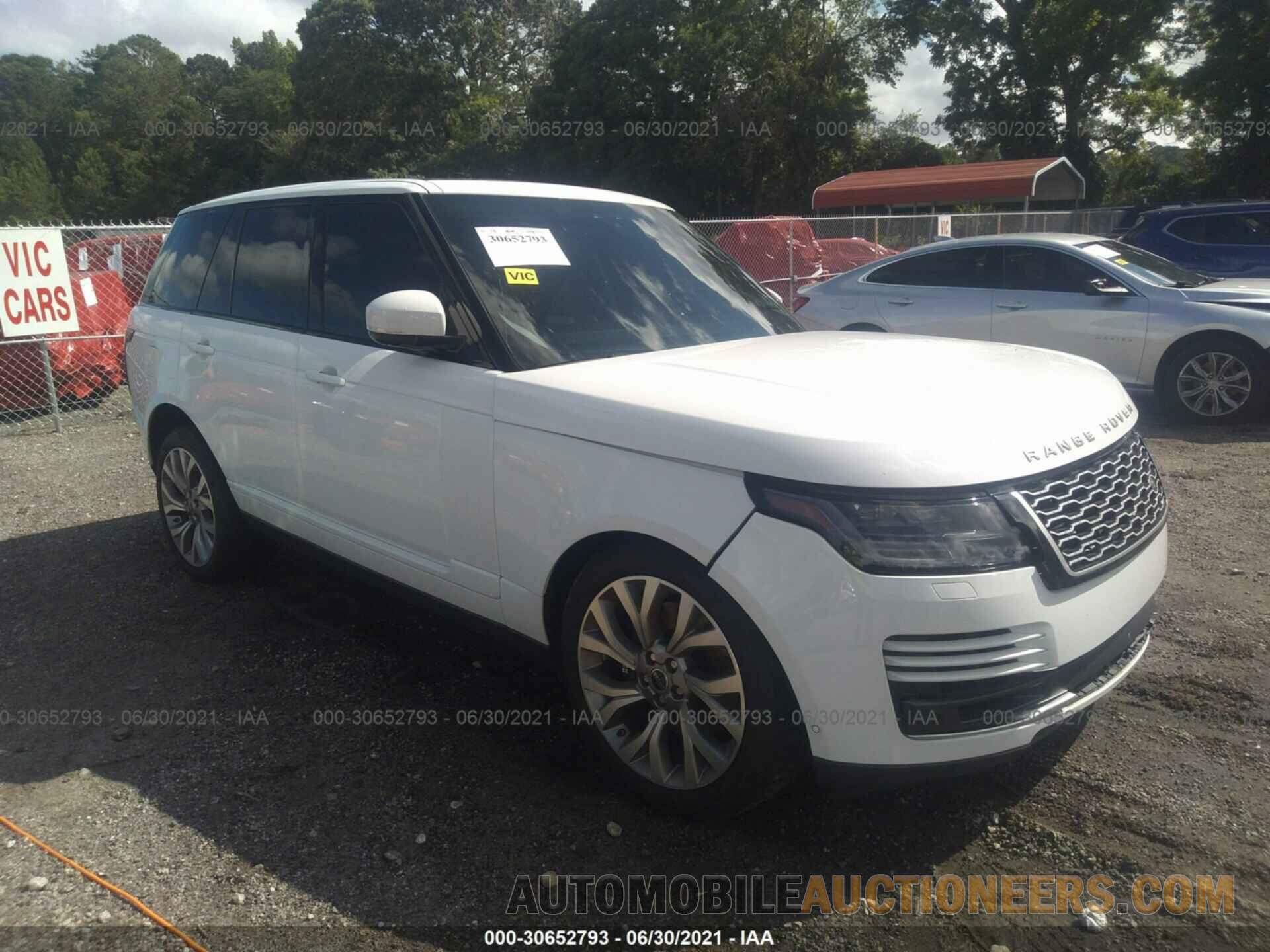 SALGS2SV2JA515891 LAND ROVER RANGE ROVER 2018