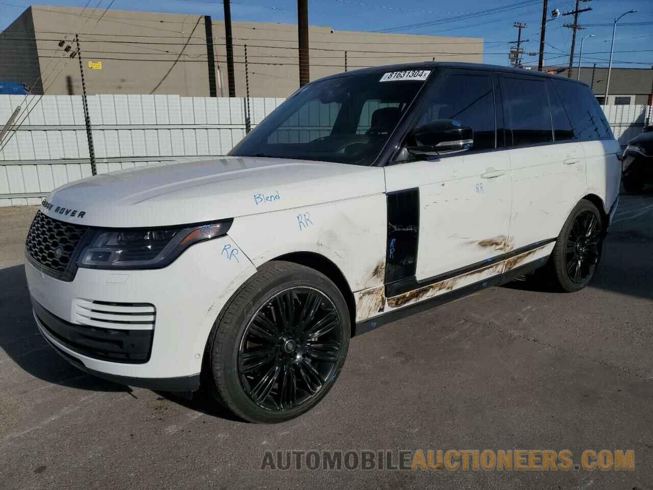 SALGS2SV2KA534197 LAND ROVER RANGEROVER 2019