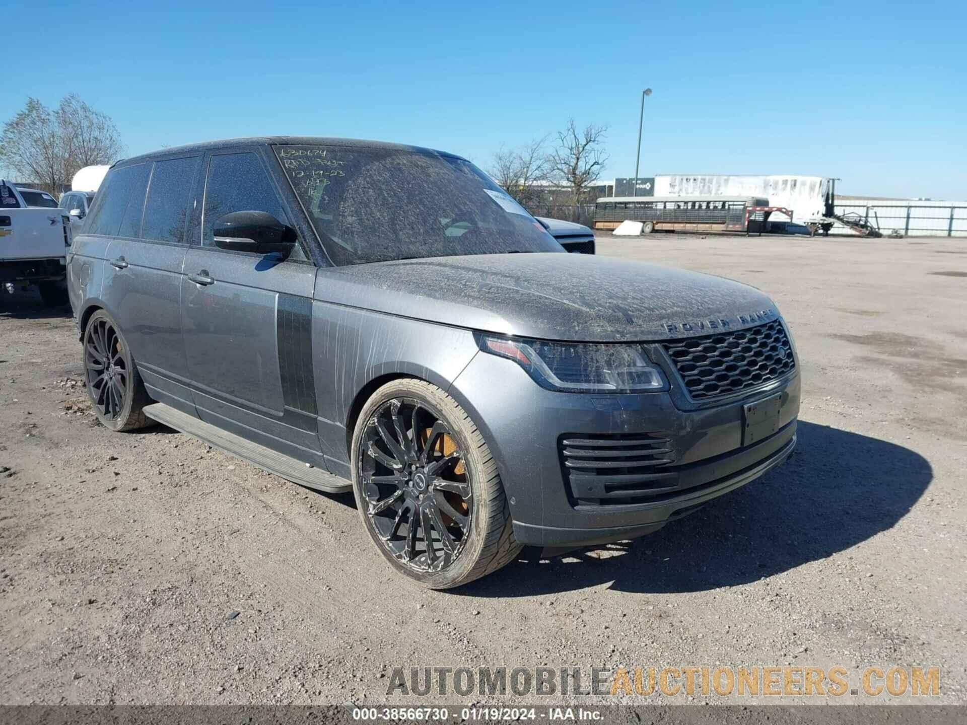 SALGS2SV3JA387788 LAND ROVER RANGE ROVER 2018