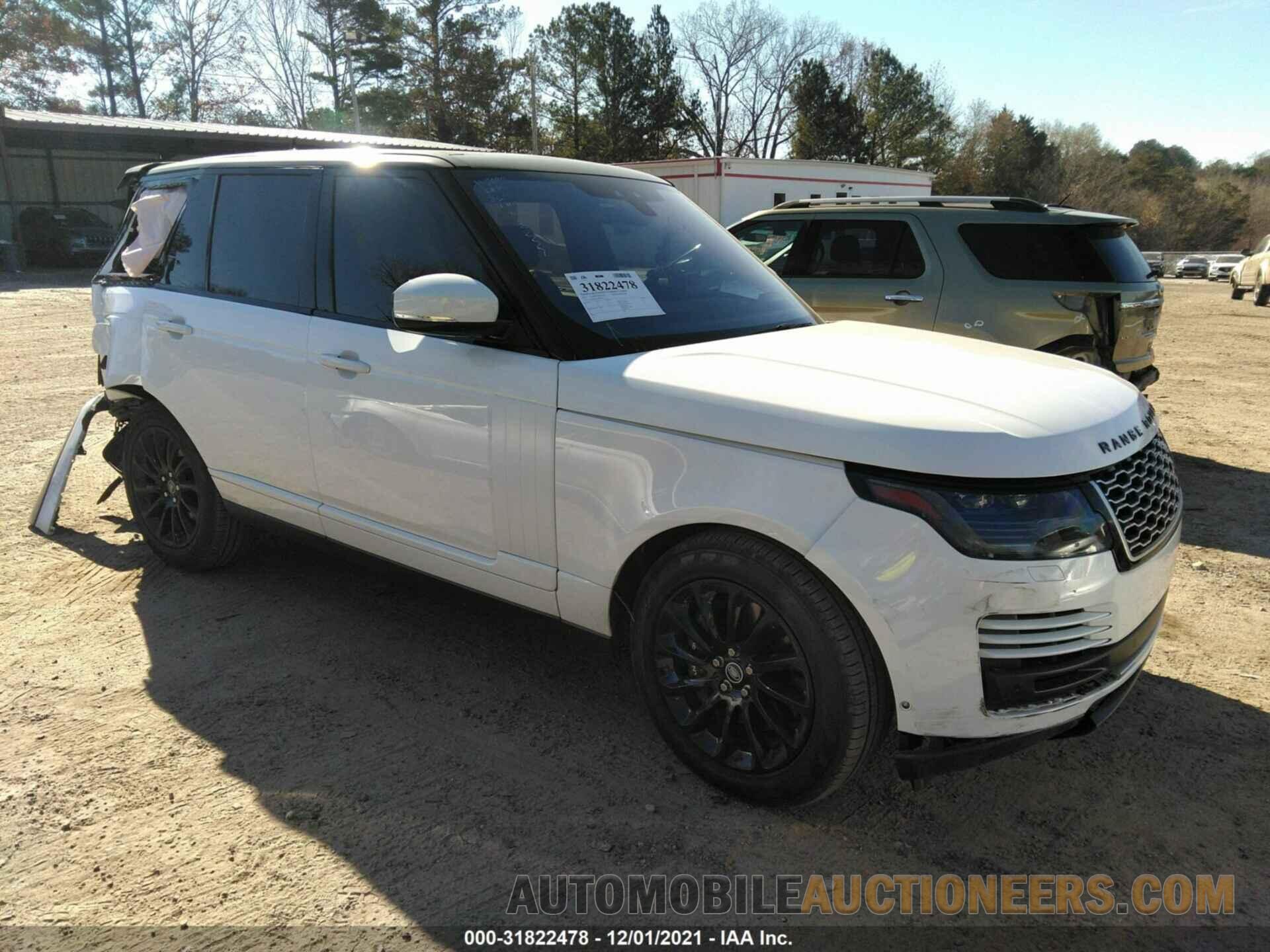 SALGS2SV3JA395695 LAND ROVER RANGE ROVER 2018