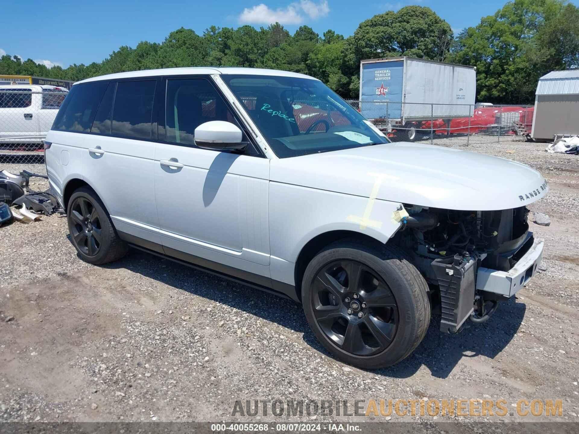 SALGS2SV3KA543412 LAND ROVER RANGE ROVER 2019