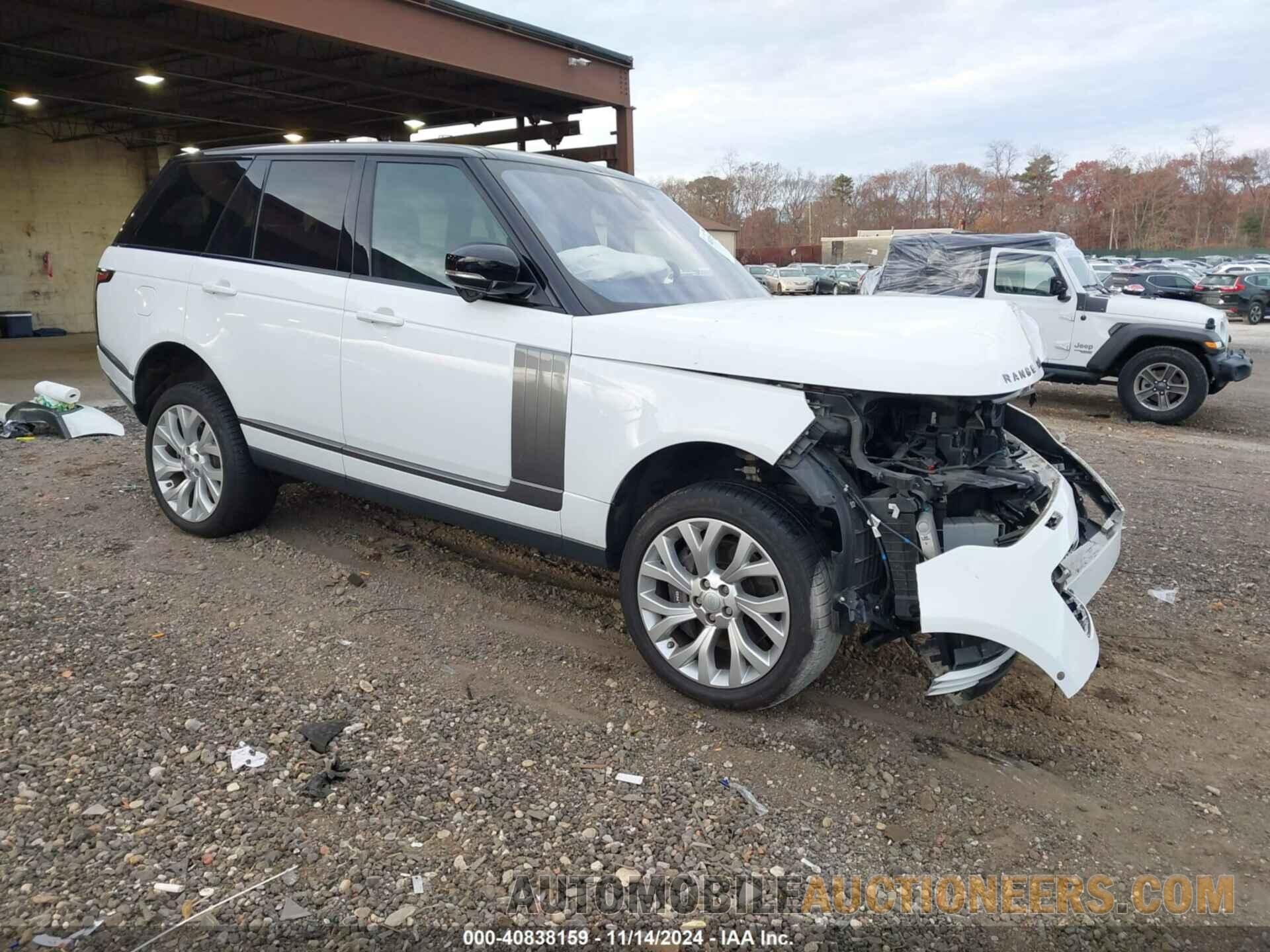 SALGS2SV3KA555236 LAND ROVER RANGE ROVER 2019