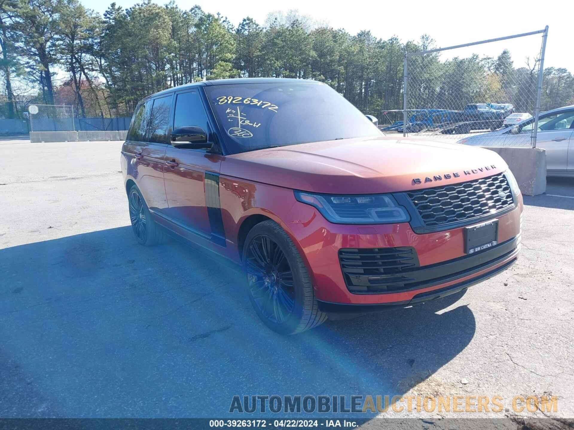 SALGS2SV6JA504358 LAND ROVER RANGE ROVER 2018