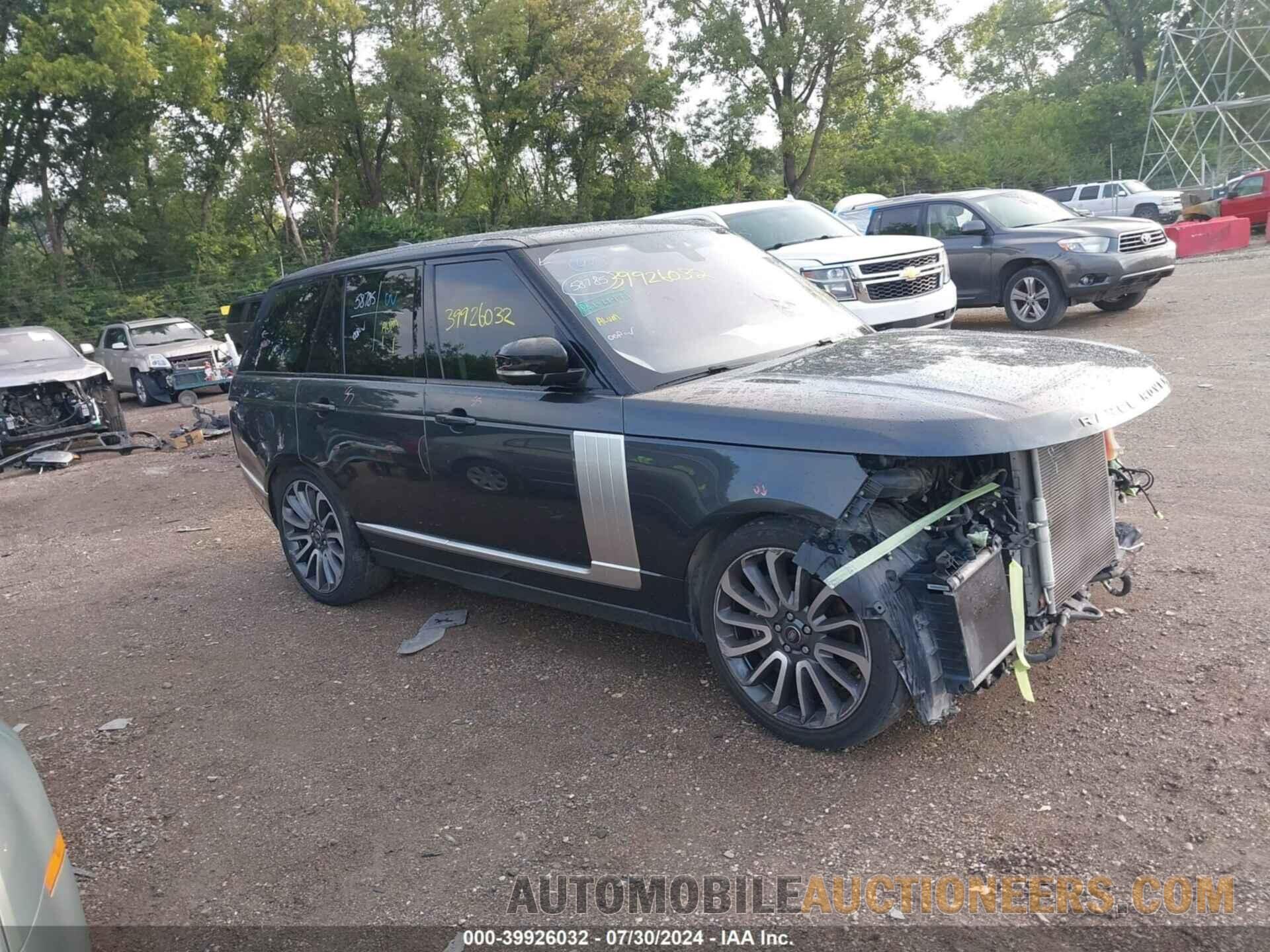 SALGS2SV6JA511410 LAND ROVER RANGE ROVER 2018