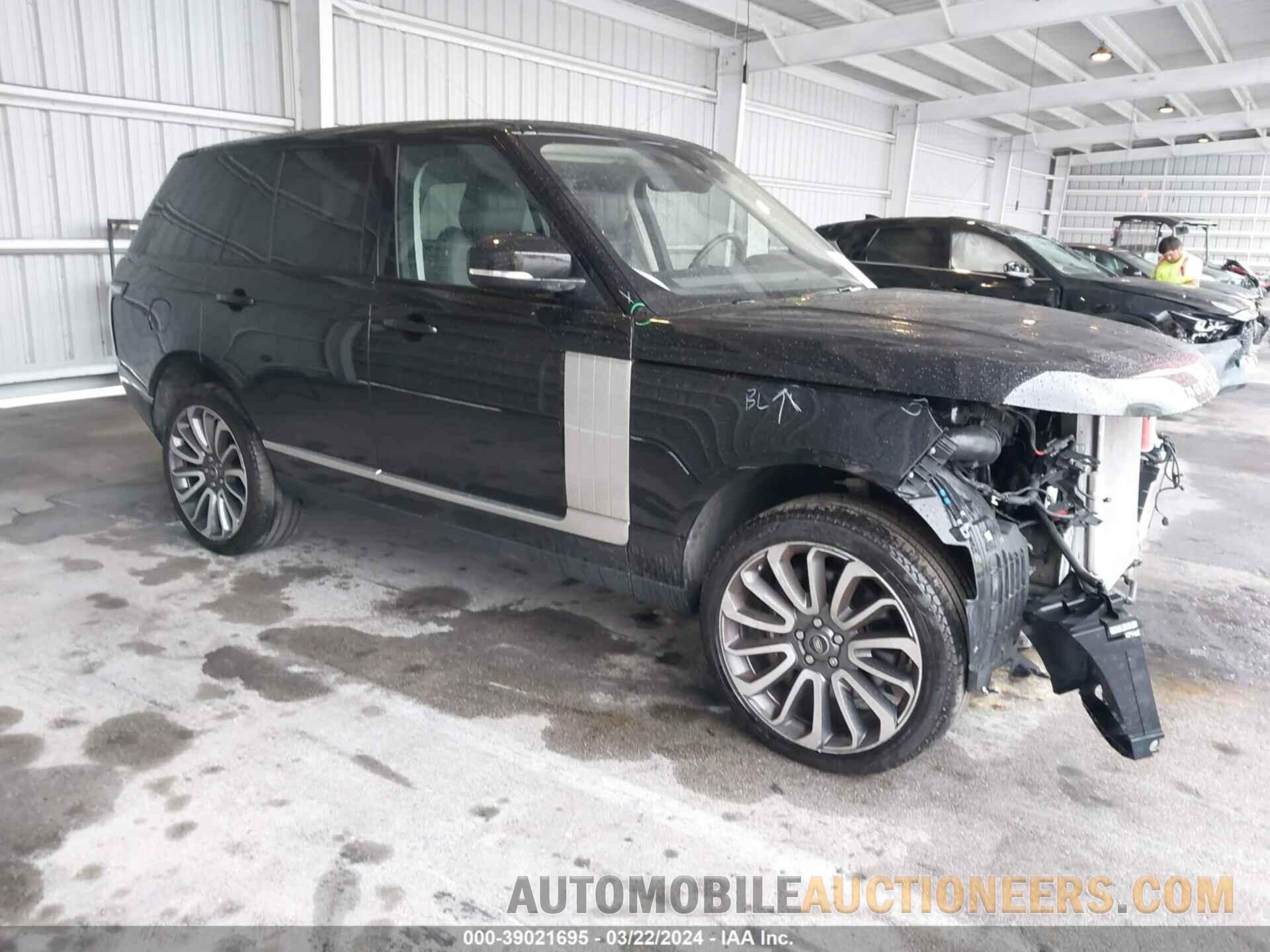 SALGS2SV6KA529505 LAND ROVER RANGE ROVER 2019