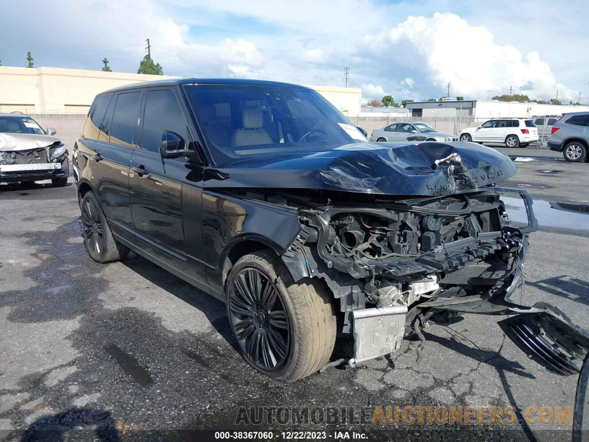 SALGS2SV6KA537961 LAND ROVER RANGE ROVER 2019