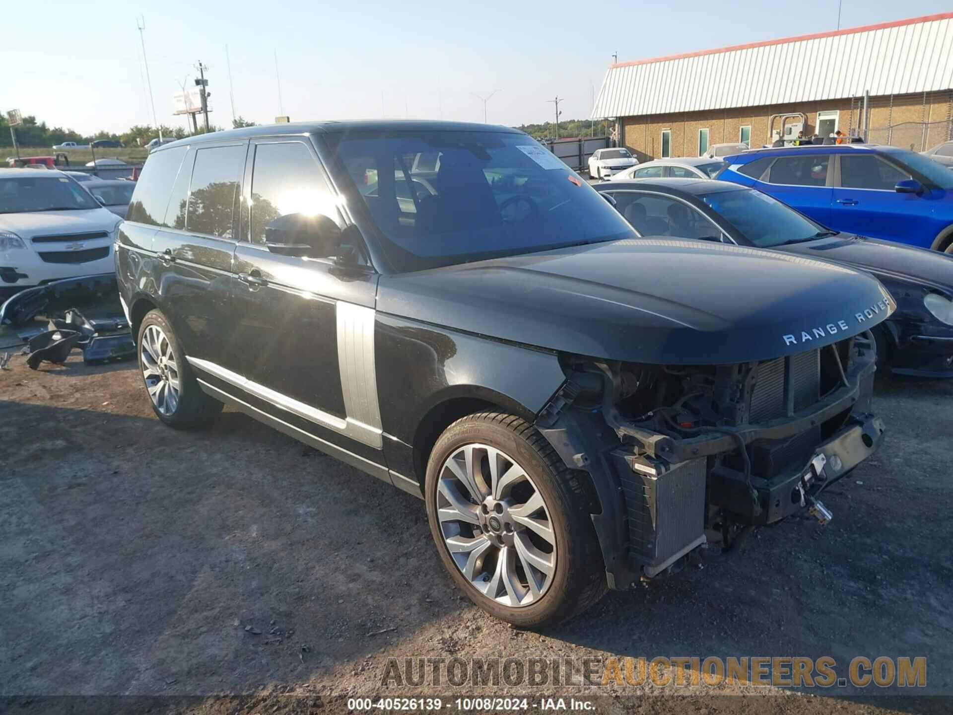 SALGS2SV9JA508663 LAND ROVER RANGE ROVER 2018