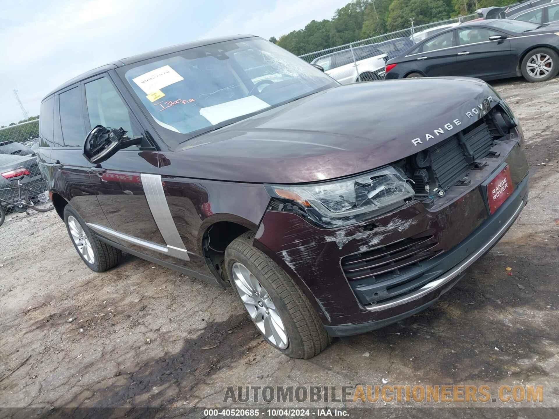 SALGS2SVXJA397038 LAND ROVER RANGE ROVER 2018