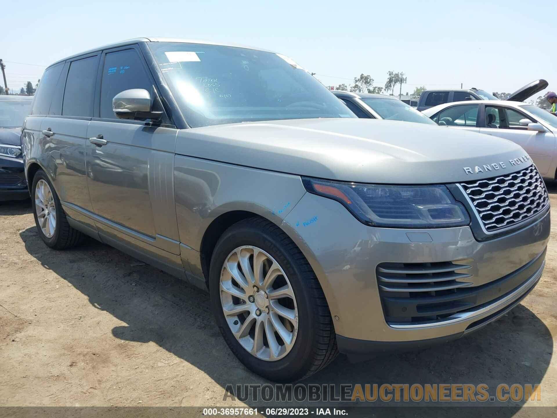 SALGS2SVXJA513743 LAND ROVER RANGE ROVER 2018