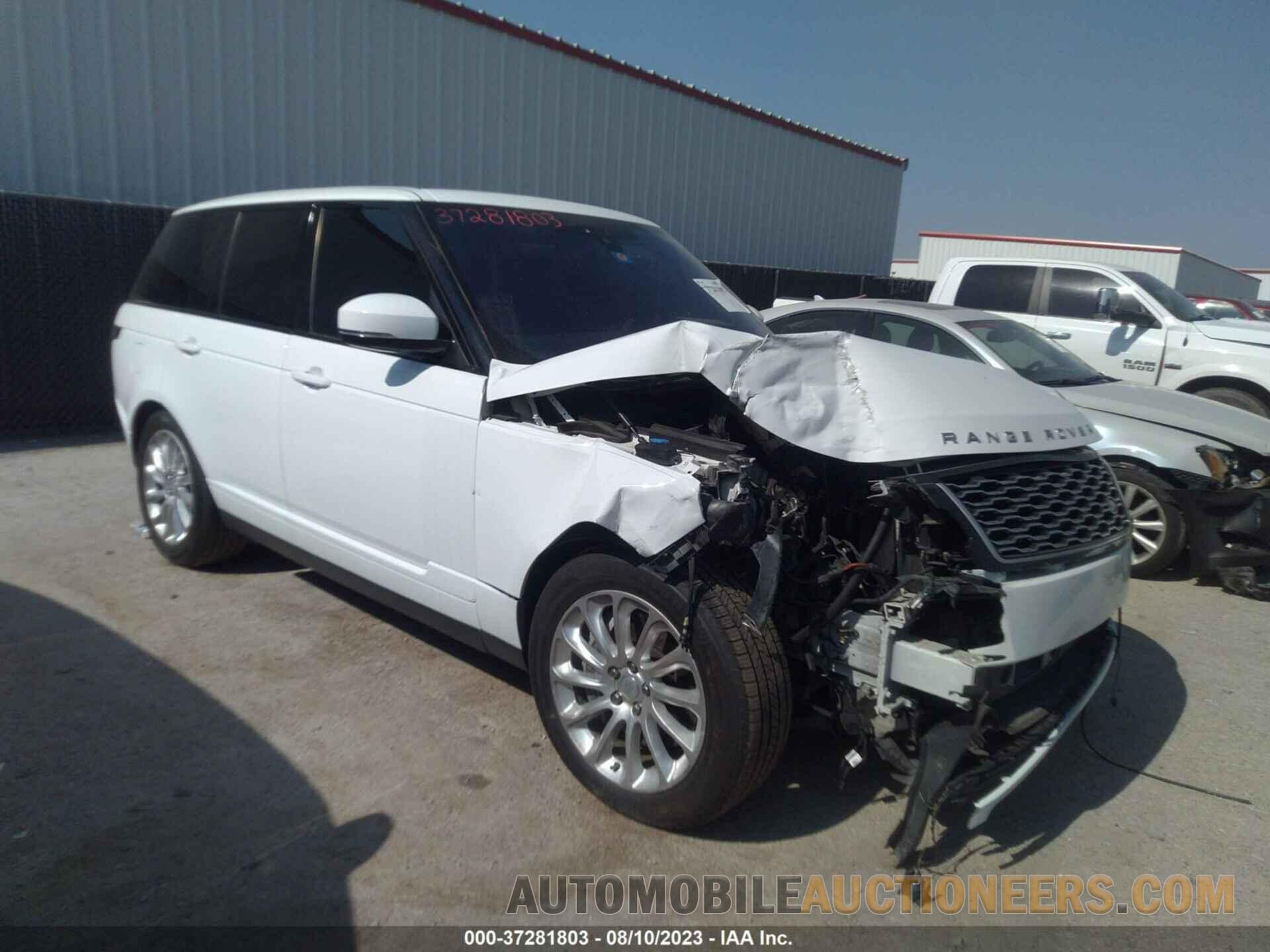 SALGS2SVXKA527675 LAND ROVER RANGE ROVER 2019