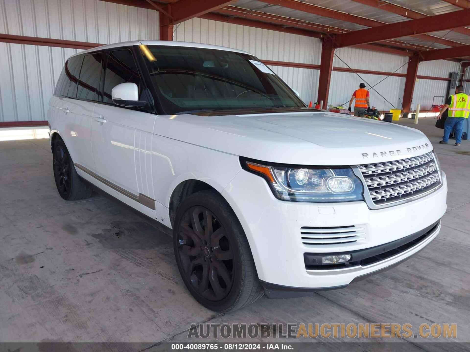 SALGS2TF0FA215040 LAND ROVER RANGE ROVER 2015