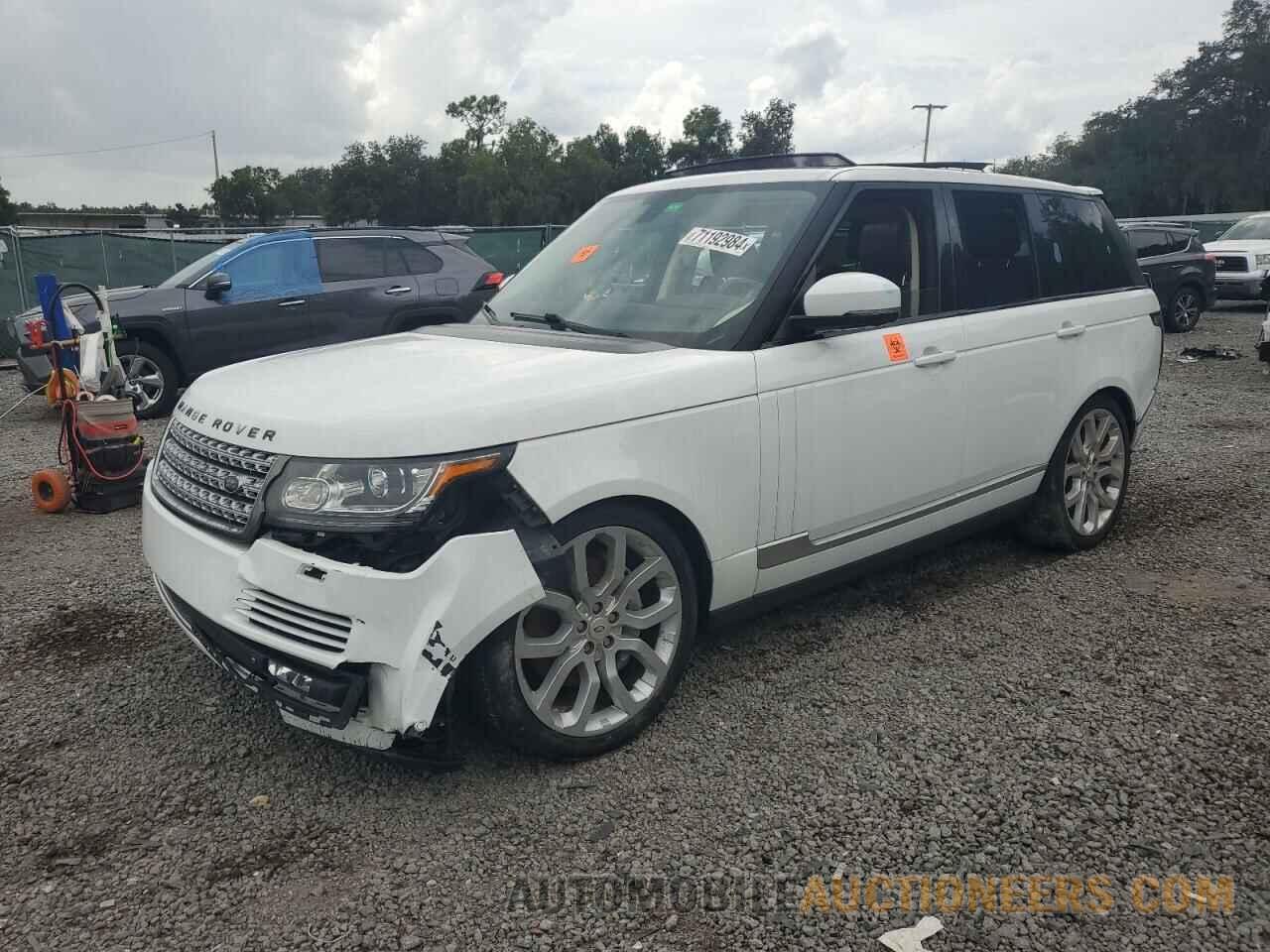 SALGS2TF0FA238995 LAND ROVER RANGEROVER 2015