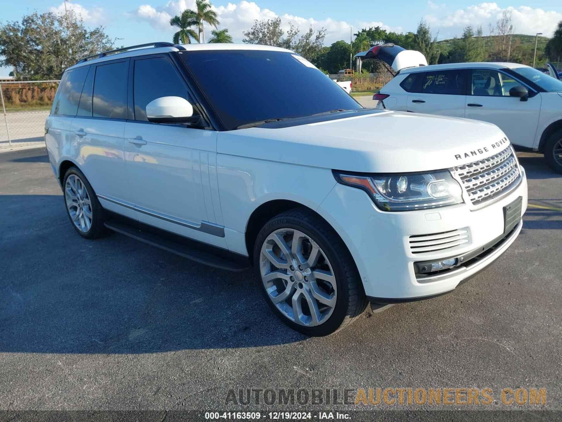 SALGS2TF1EA162007 LAND ROVER RANGE ROVER 2014