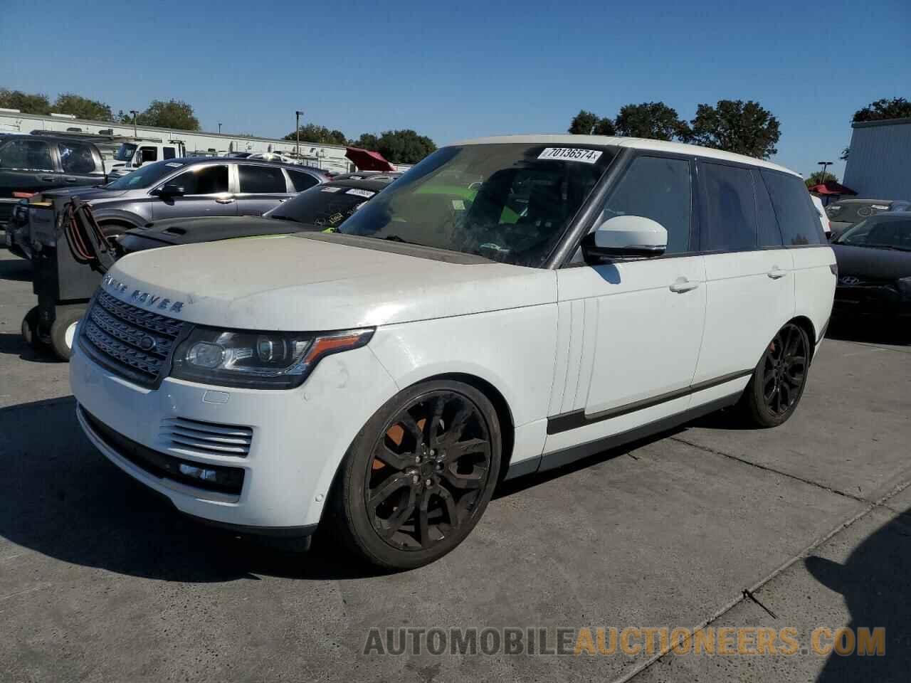 SALGS2TF1FA216276 LAND ROVER RANGEROVER 2015