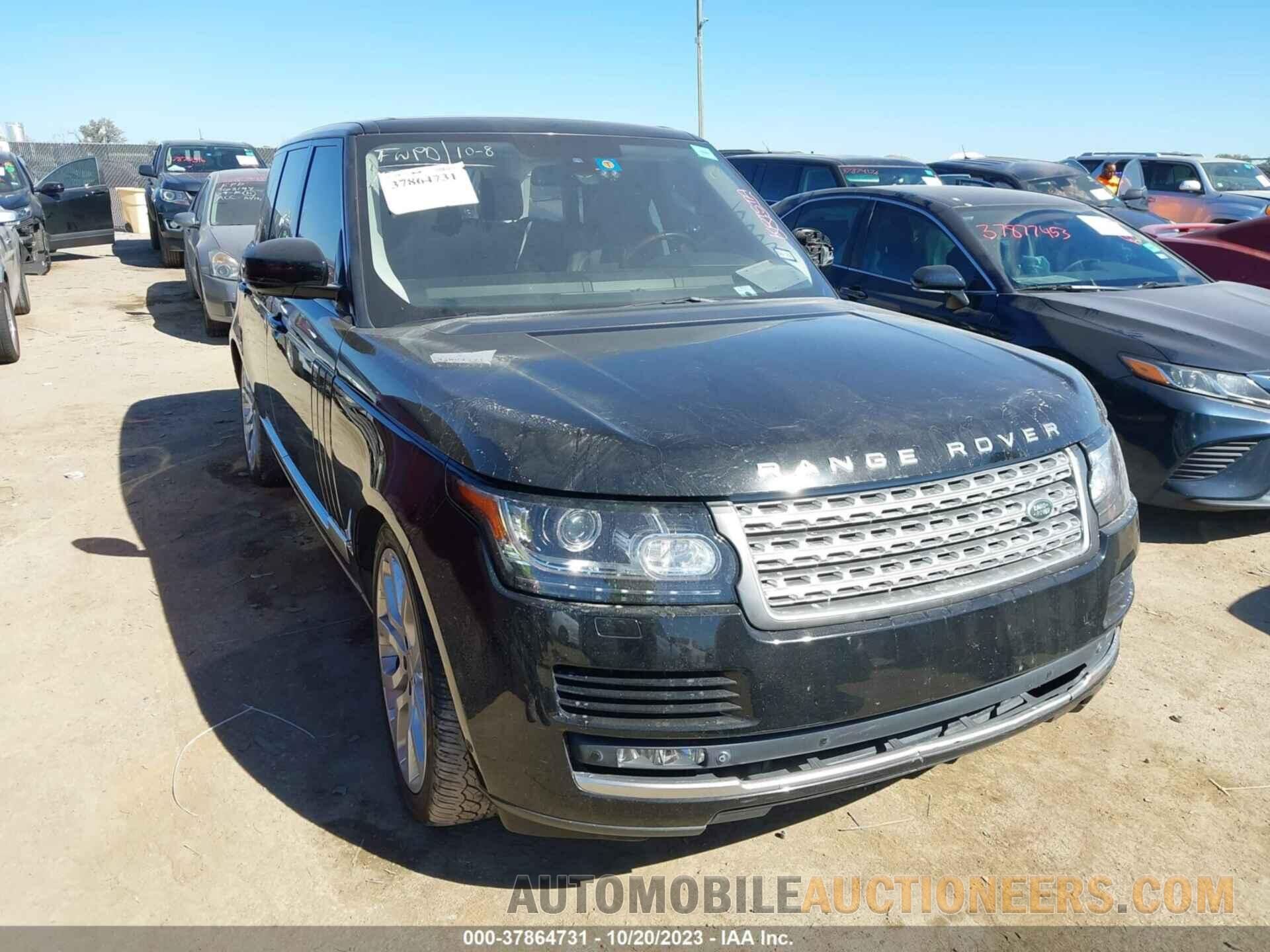 SALGS2TF2FA239811 LAND ROVER RANGE ROVER 2015