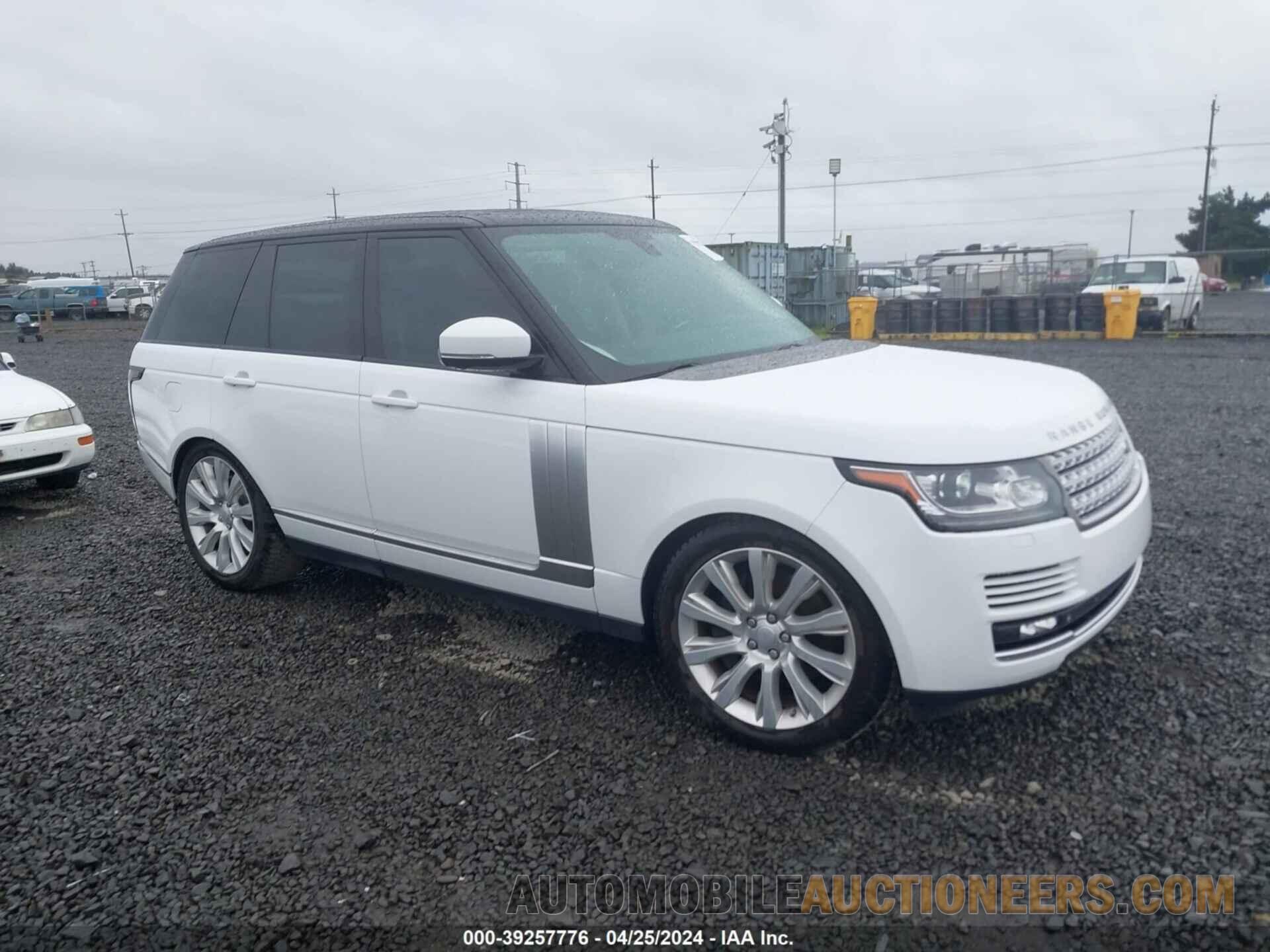 SALGS2TF2FA241154 LAND ROVER RANGE ROVER 2015