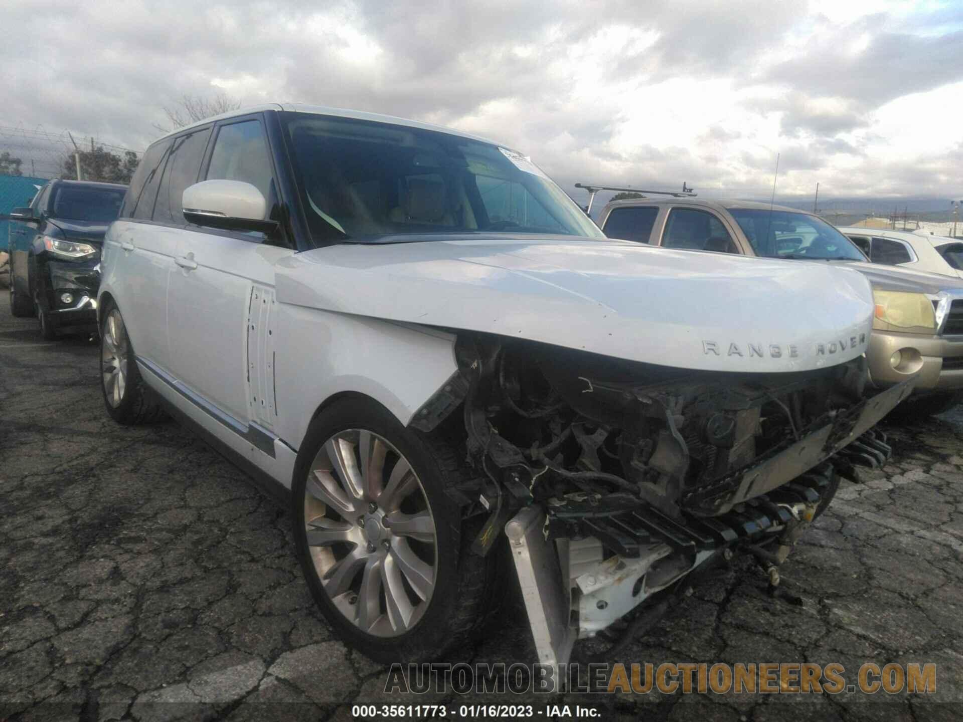 SALGS2TF3FA229210 LAND ROVER RANGE ROVER 2015